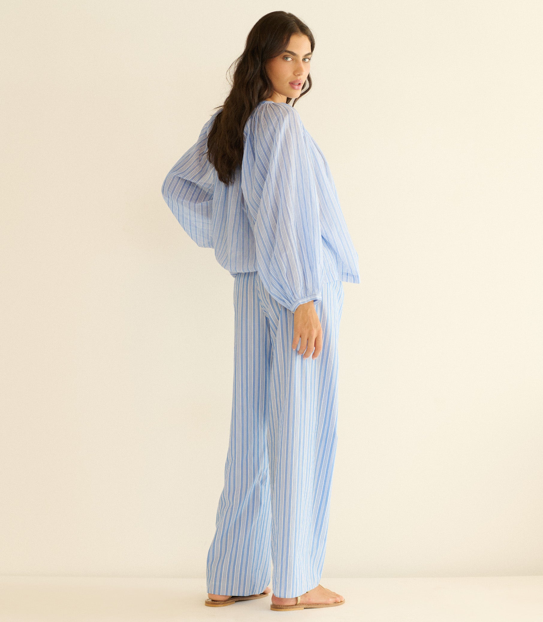 JONIE TOP -- SALERNO STRIPE view 5
