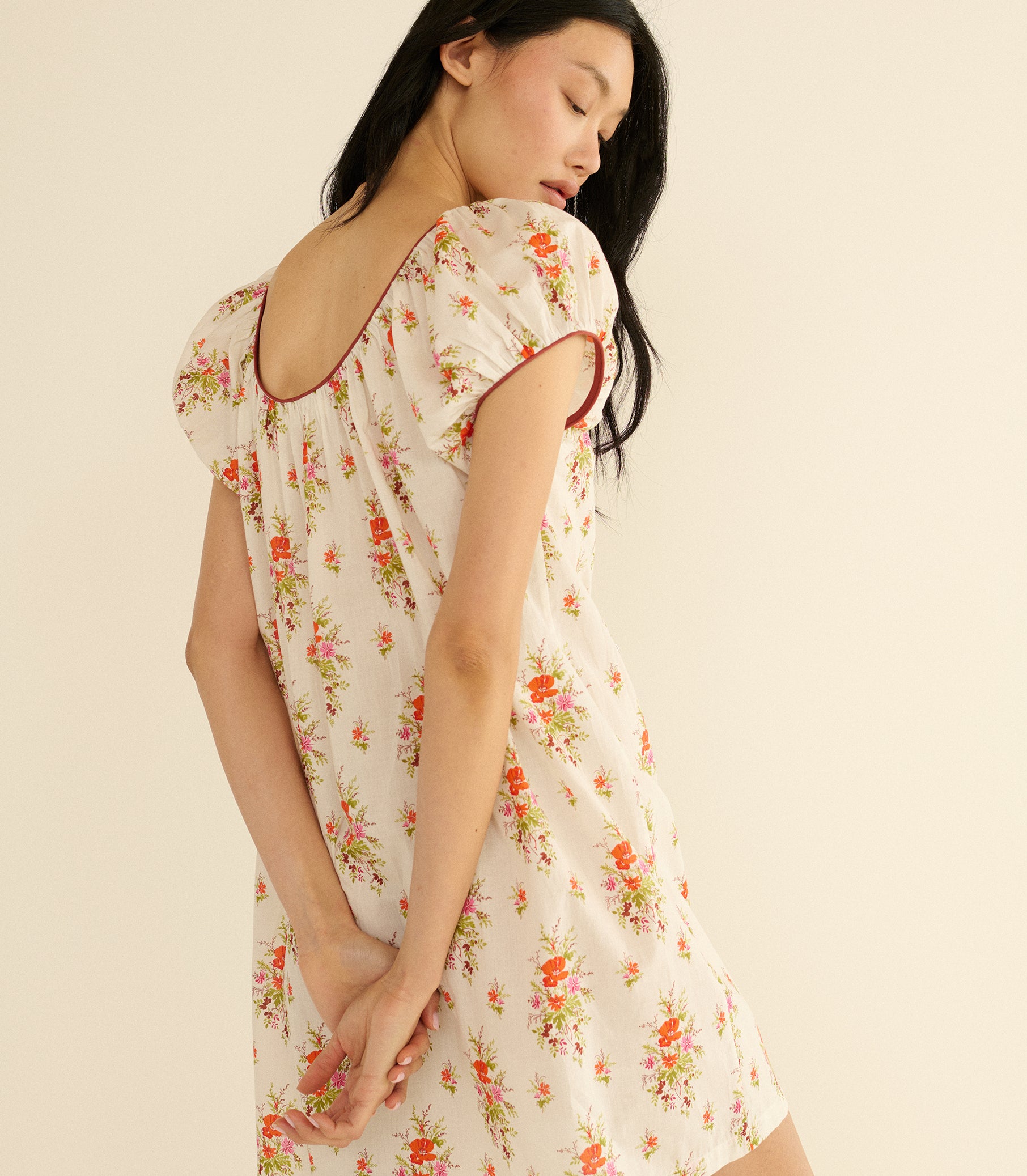 JULIA DRESS -- ROSE PETIT BOUQUET DE CHAMONIX view 4
