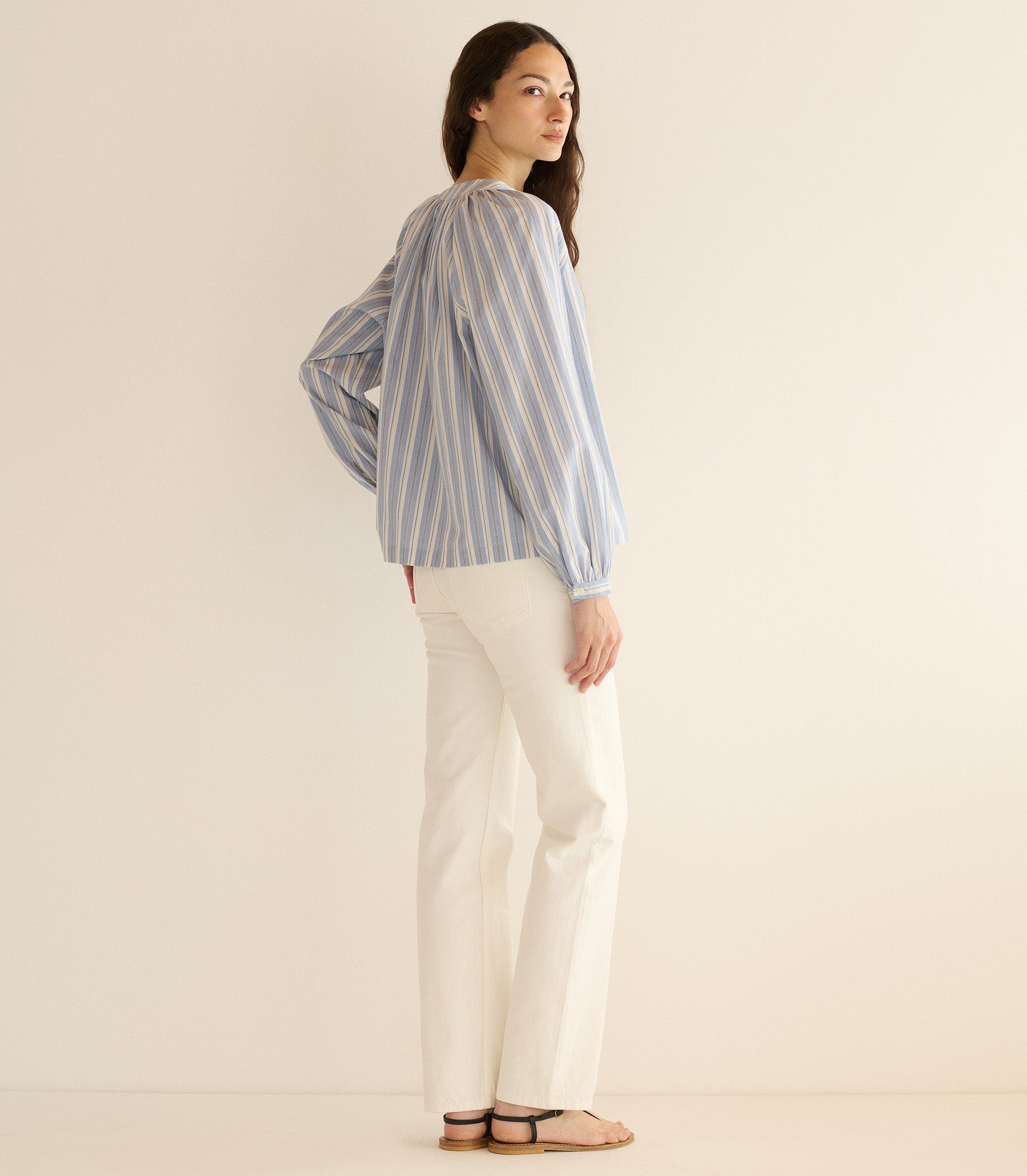 JULIENNE TOP -- LOIRET STRIPE view 5
