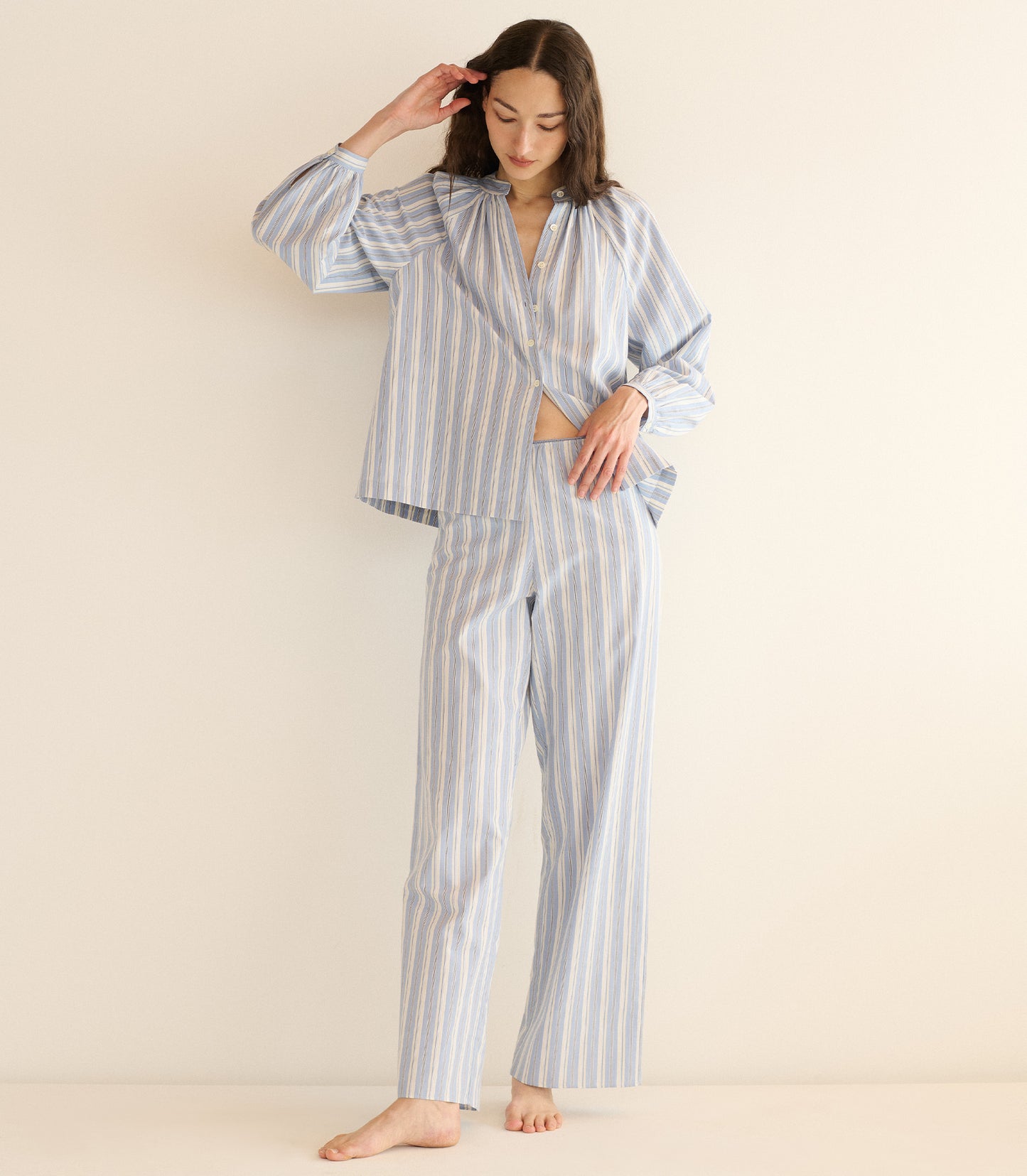 JULIENNE TOP -- LOIRET STRIPE