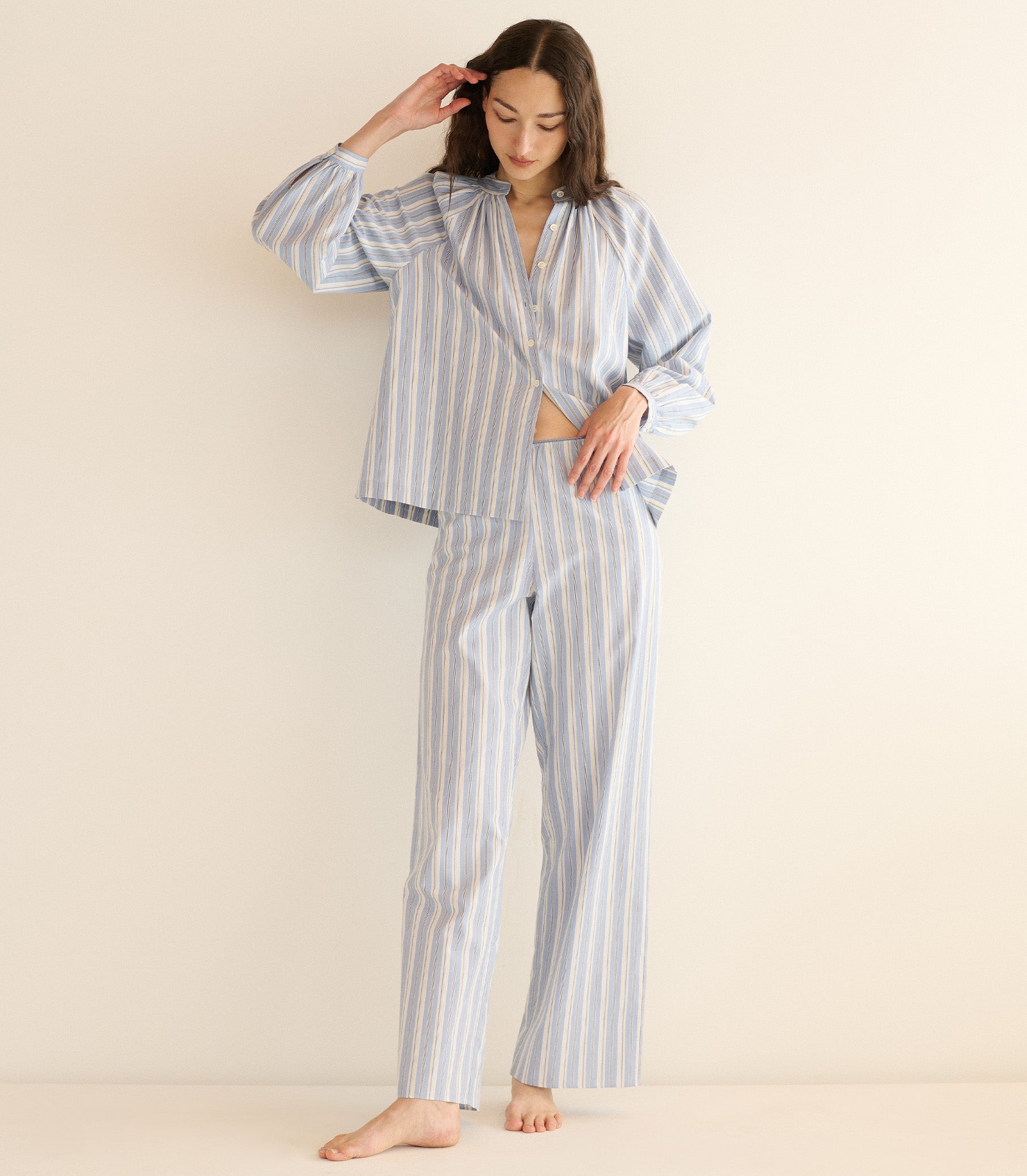 JULIENNE TOP -- LOIRET STRIPE view 6
