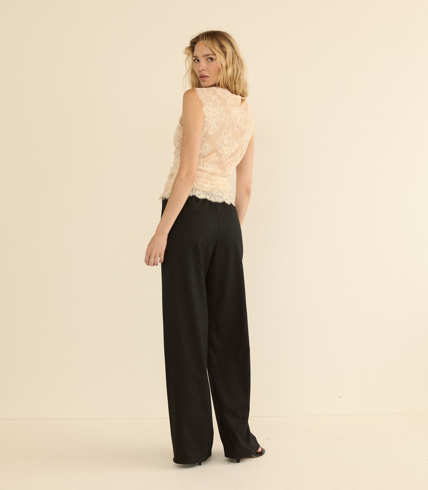 LAVONA PANT -- DARK CHARCOAL