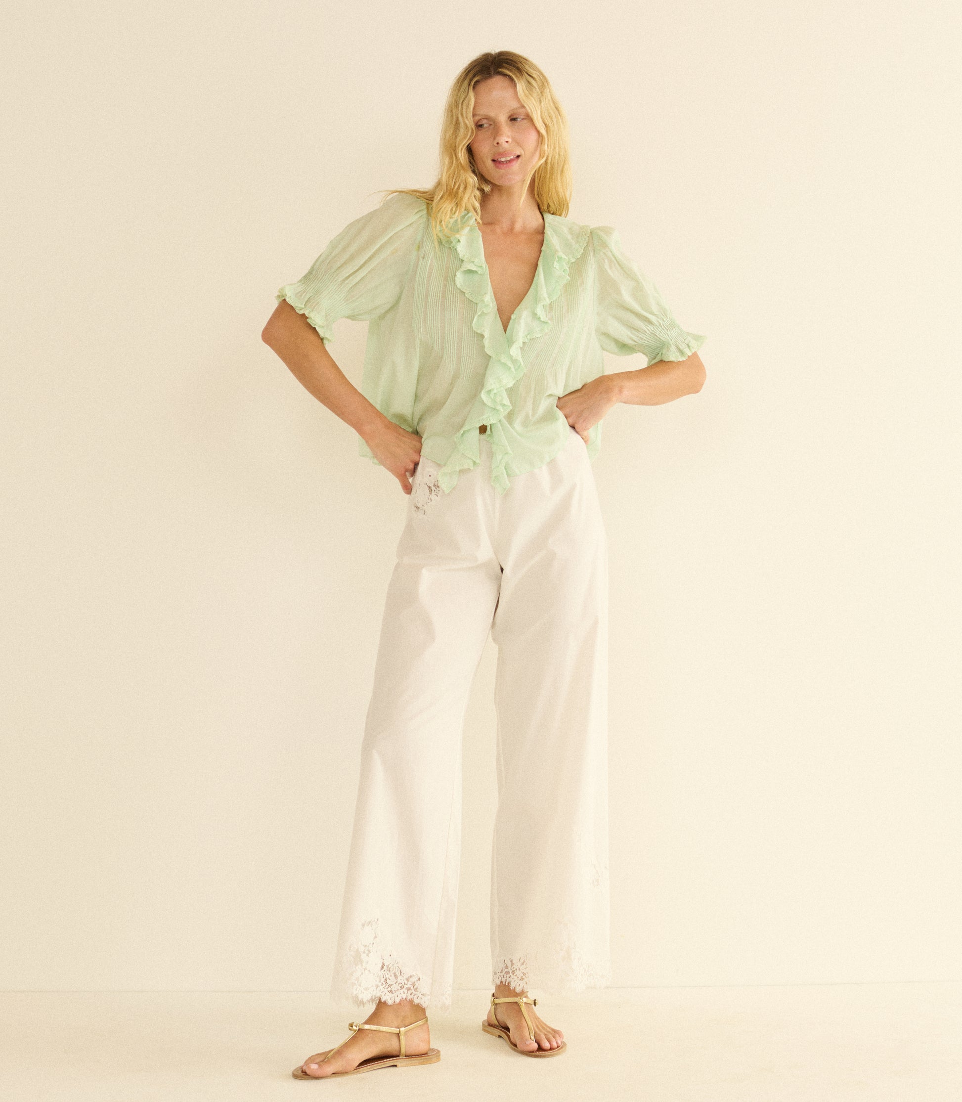 LAVONA PANT -- SALT view 9
