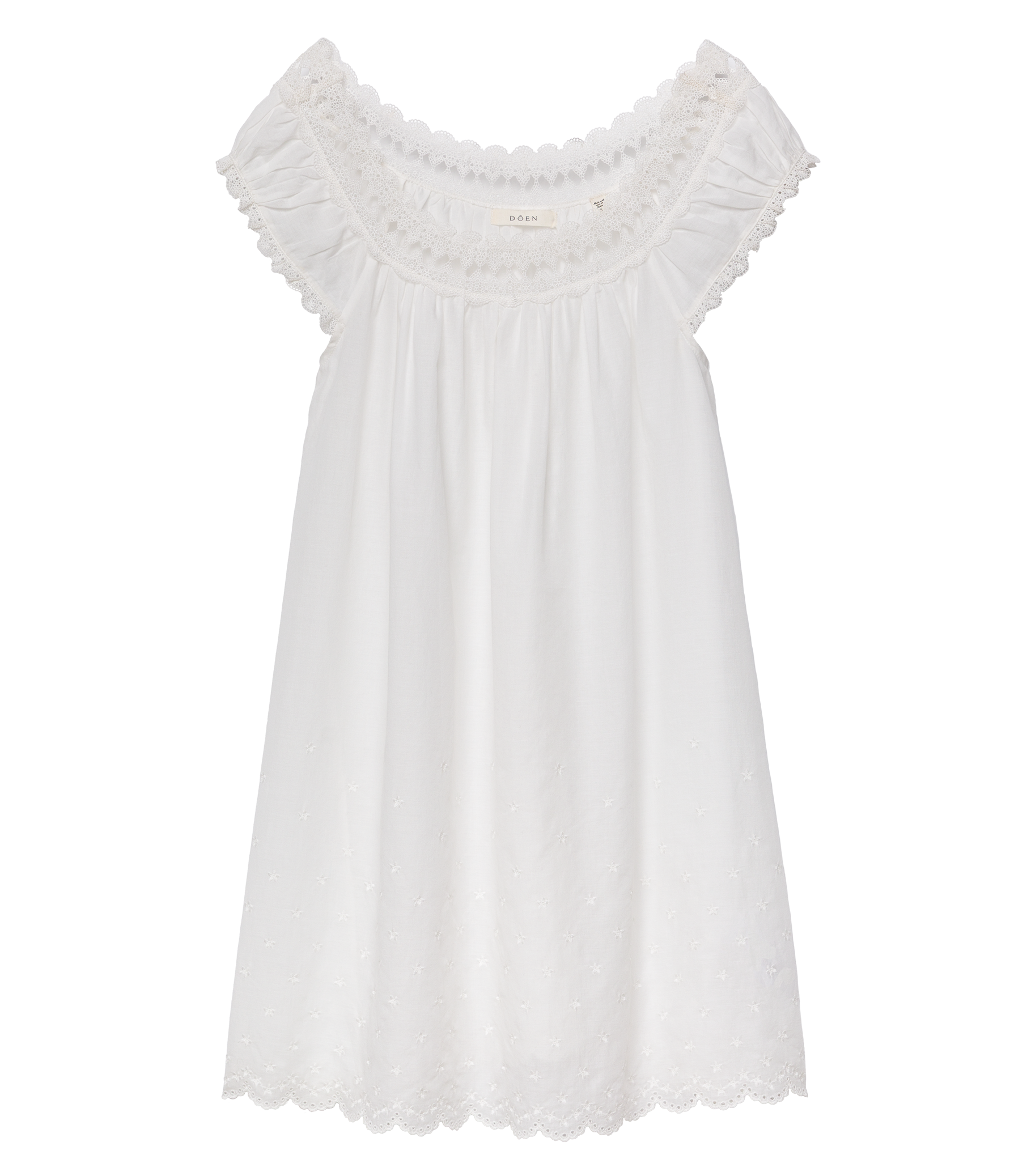 LELIA NIGHTGOWN -- SALT view 5
