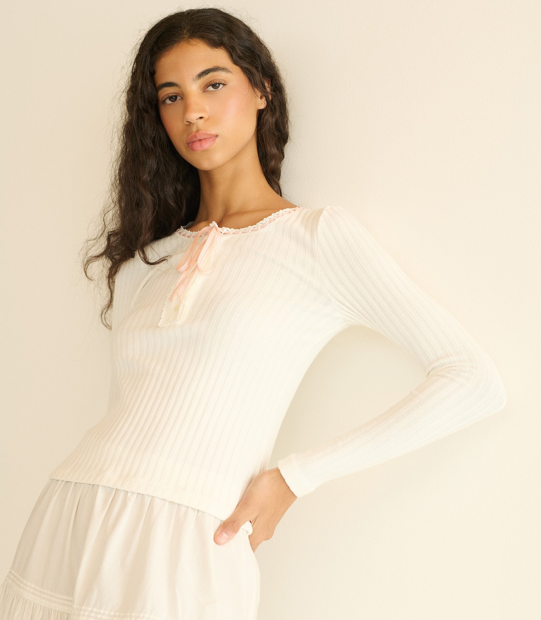 LIDIE TEE -- SALT view 3
