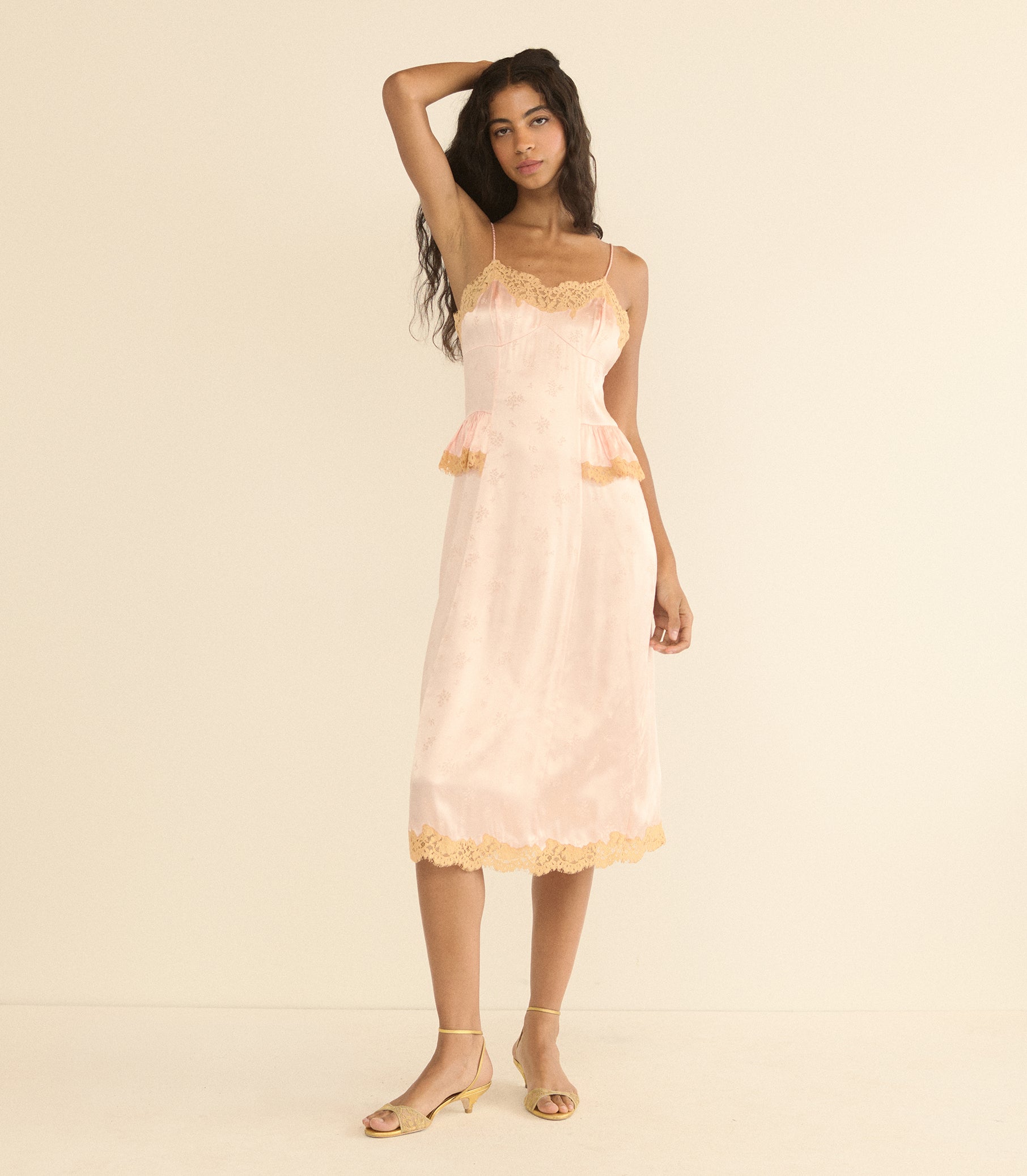 LISE DRESS -- NECTARINE view 7
