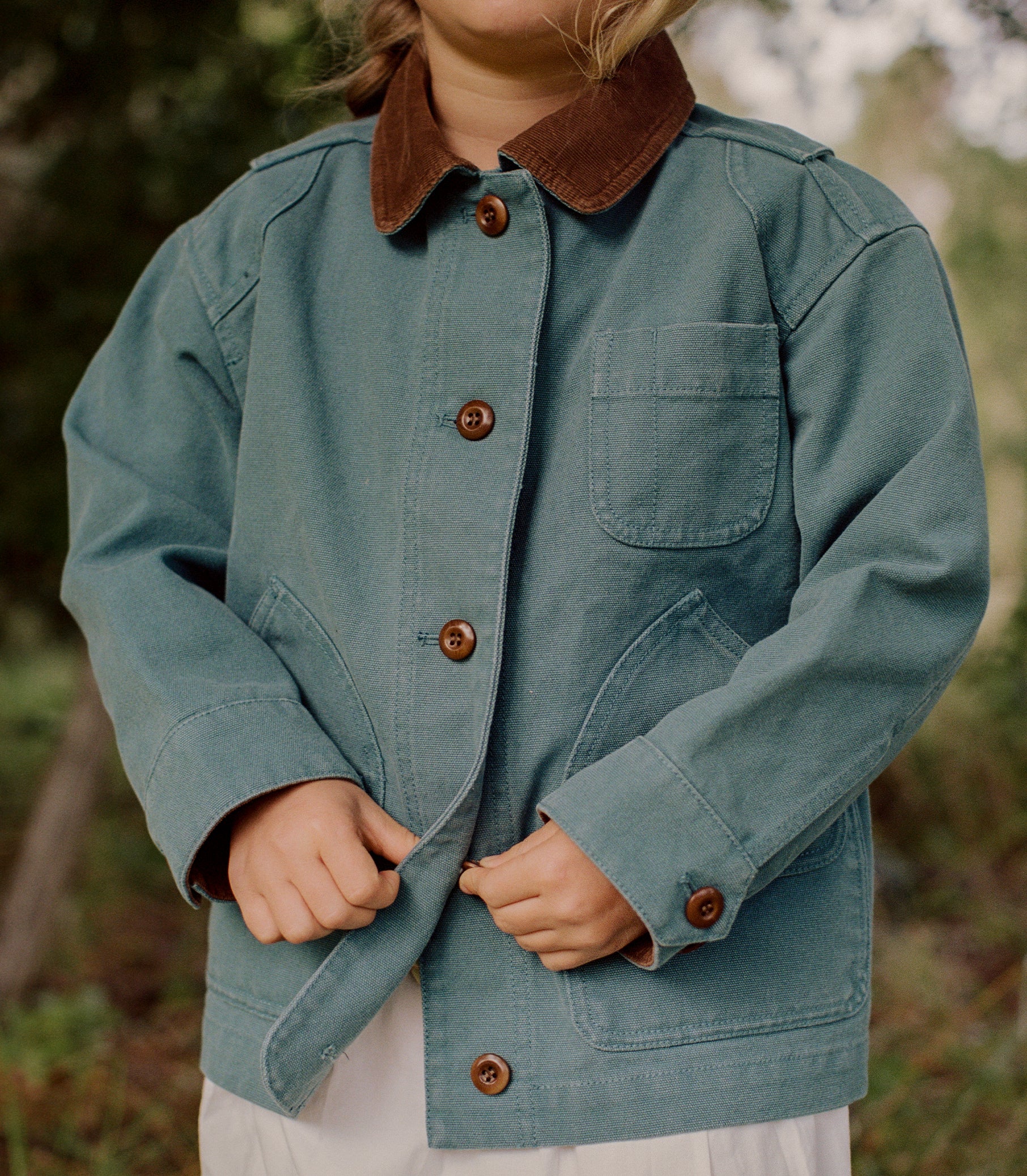 LITTLE PASCUAL JACKET -- CASPIAN BLUE view 4
