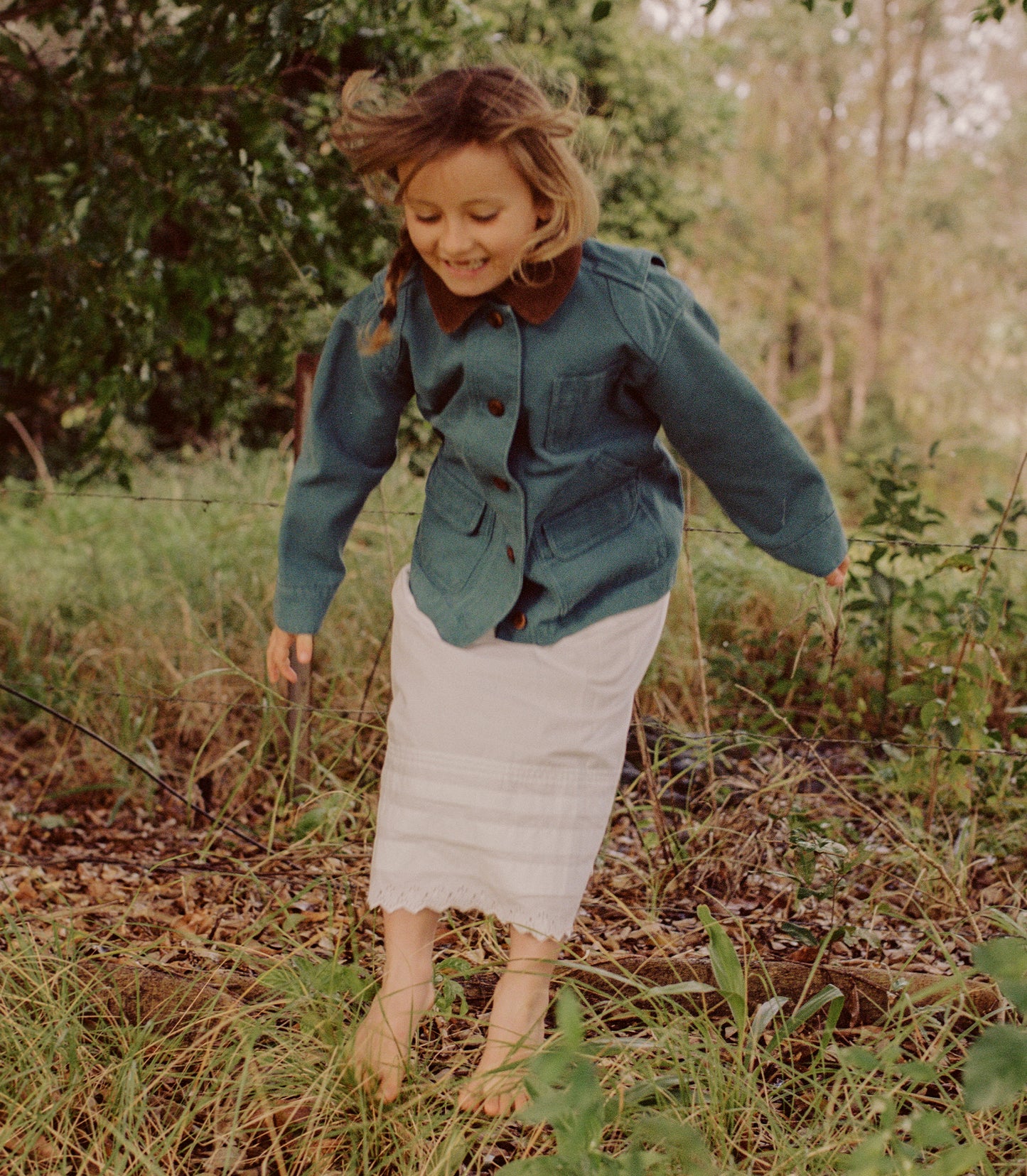 LITTLE PASCUAL JACKET -- CASPIAN BLUE