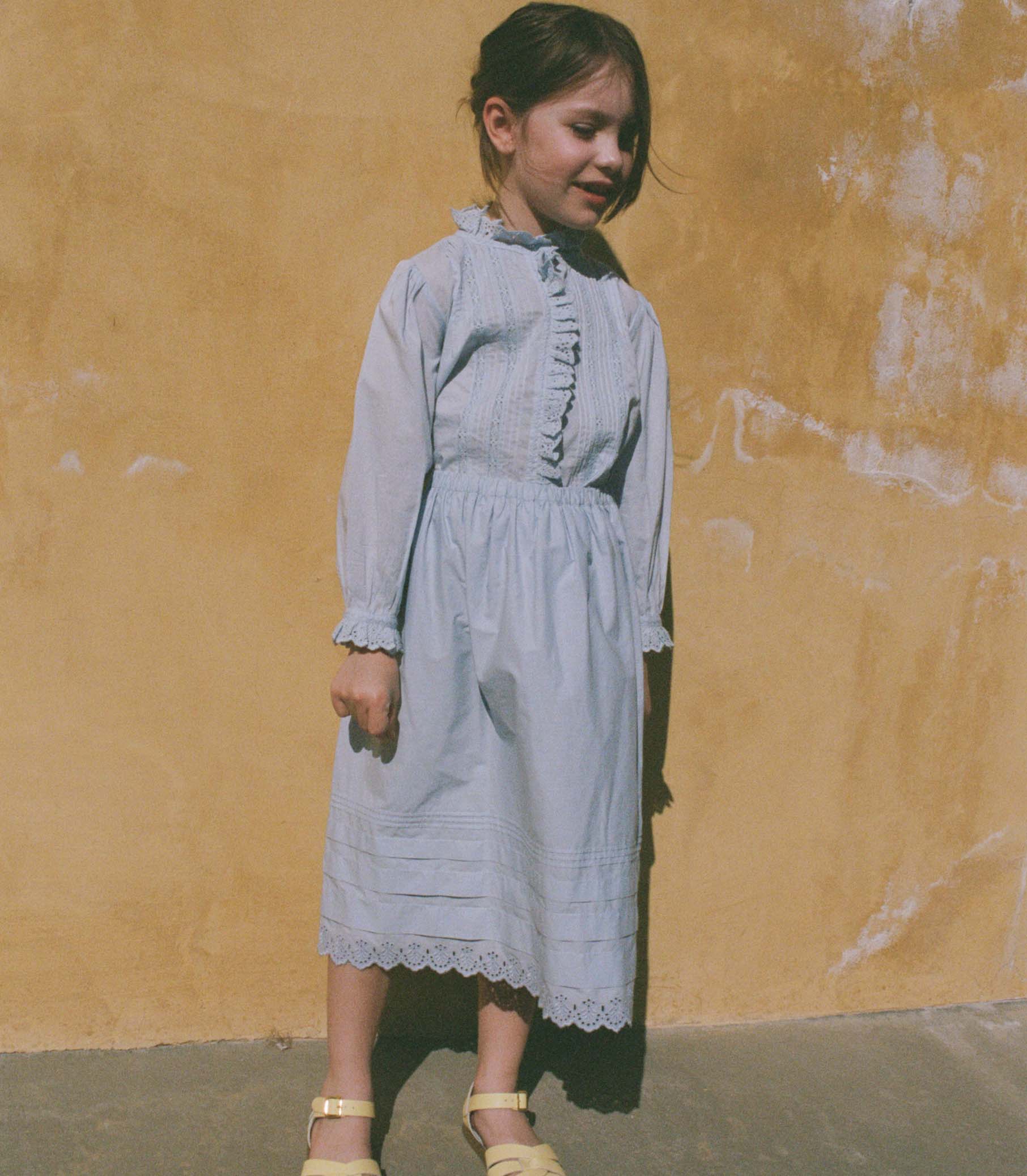 LITTLE SEBASTIANE MIDI SKIRT -- DEWDROP view 2
