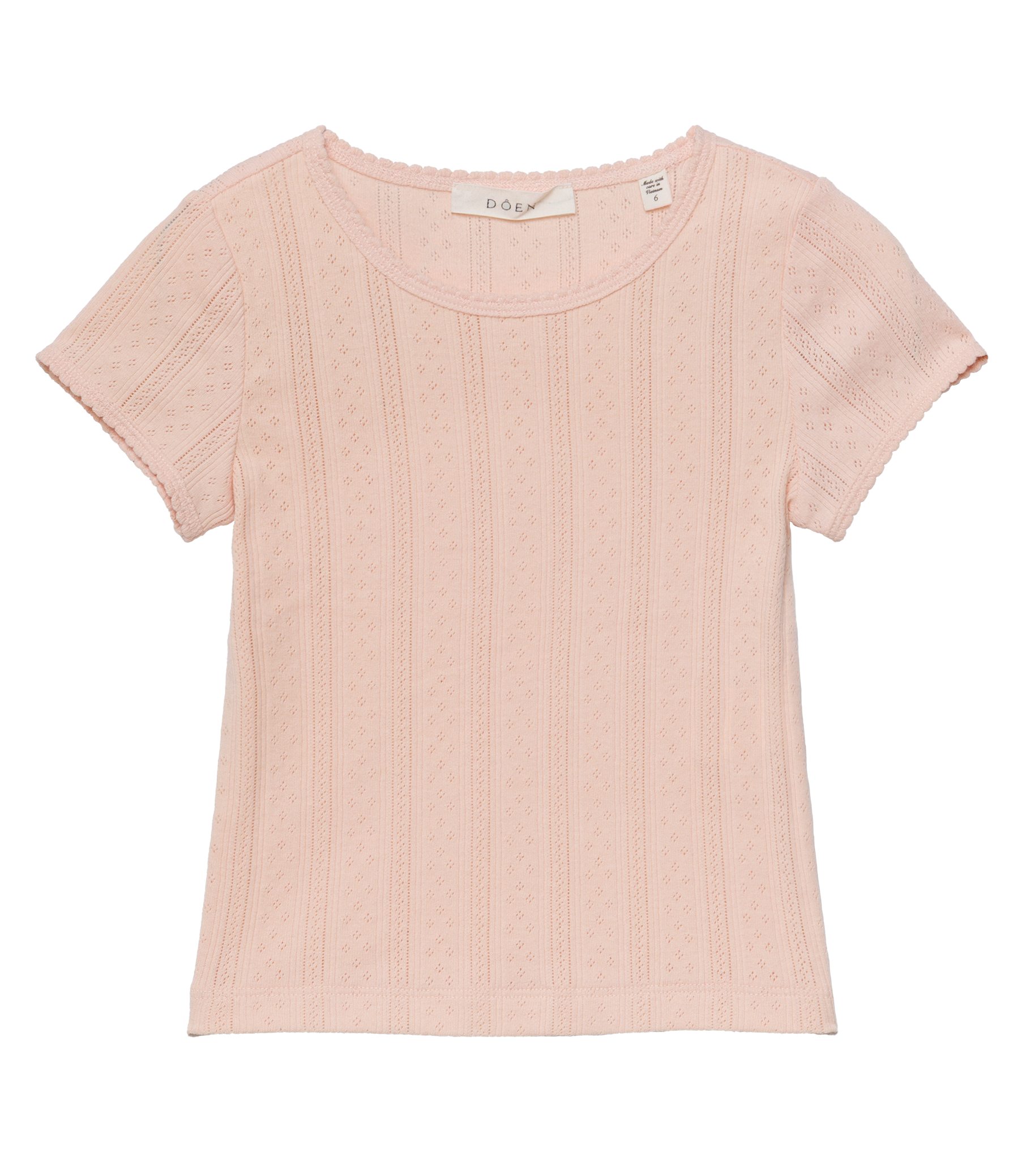 LITTLE VIVI TEE -- PEACH SORBET view 6
