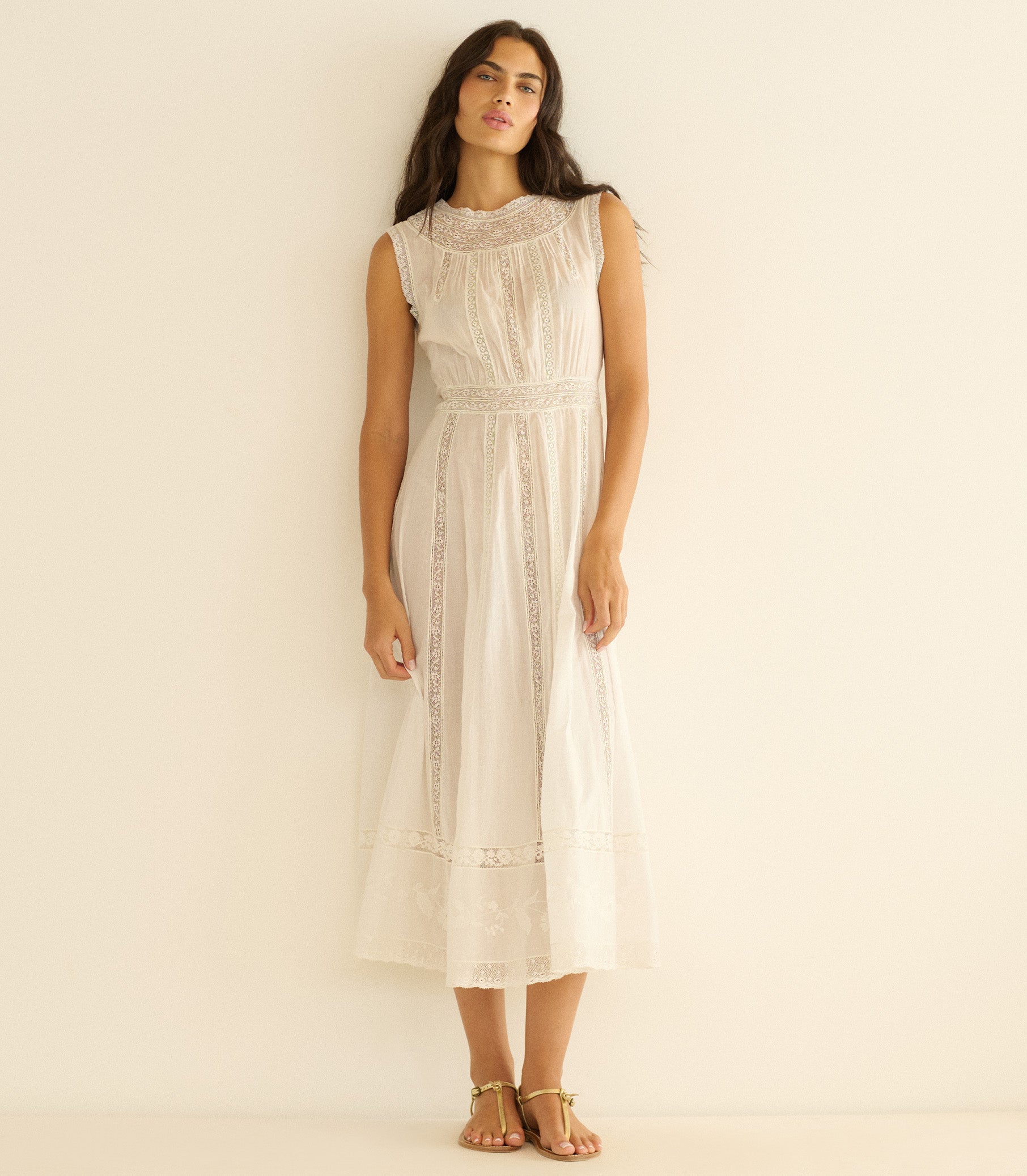 LIVIANA DRESS -- SALT view 2
