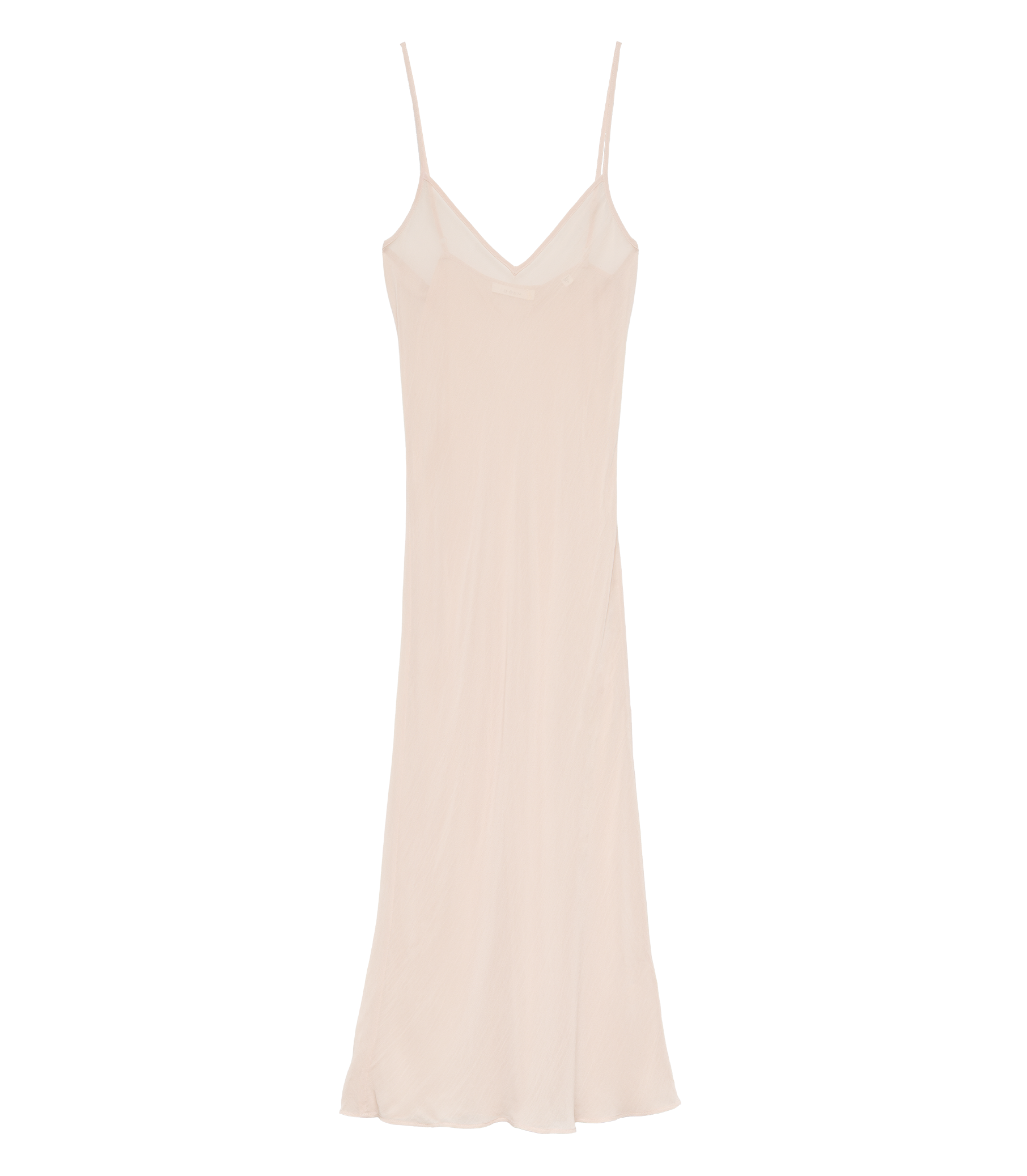 LONG DEEP V-NECK SLIP -- CONCH view 3
