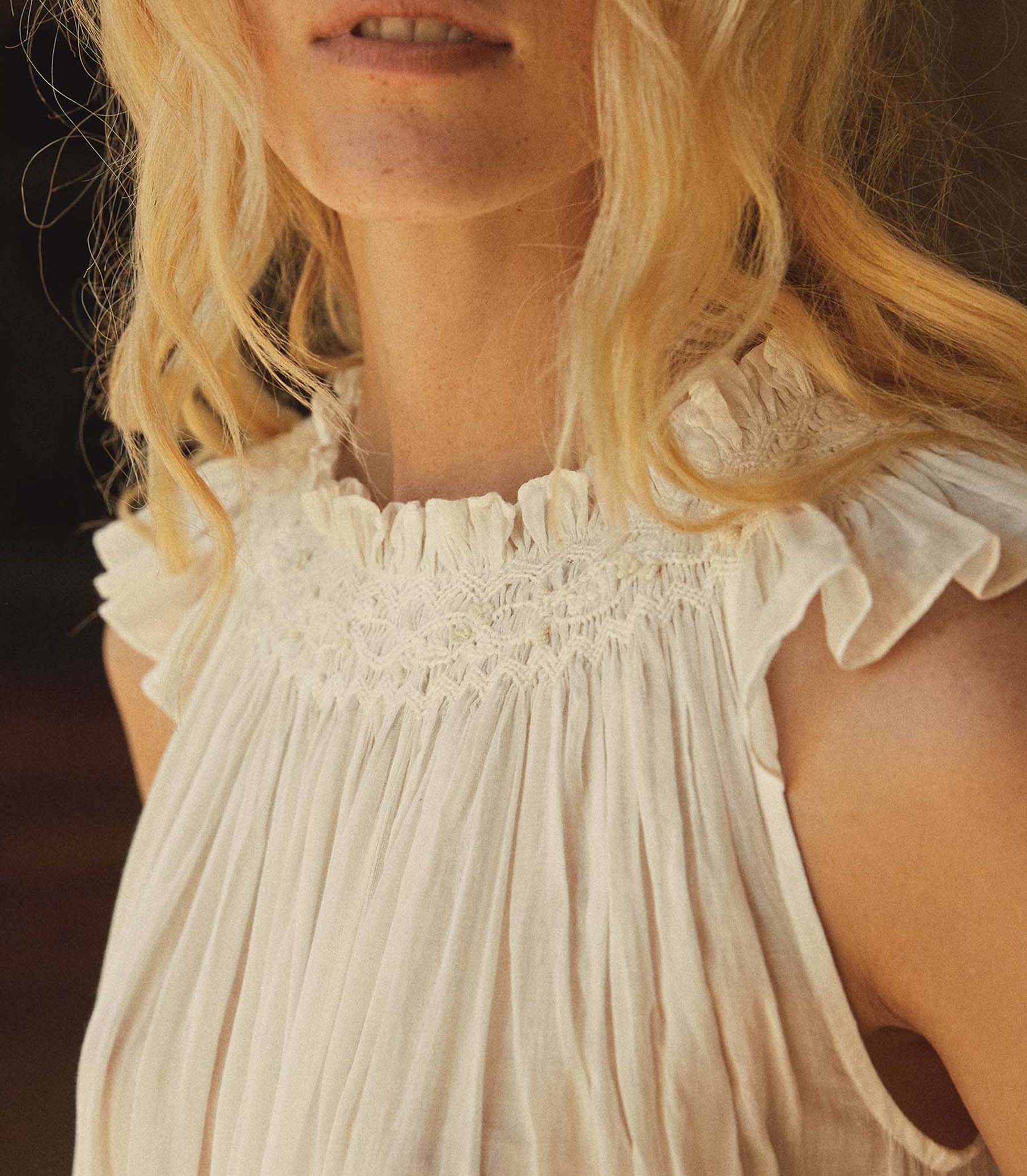 LOVISA NIGHTGOWN -- SALT view 8
