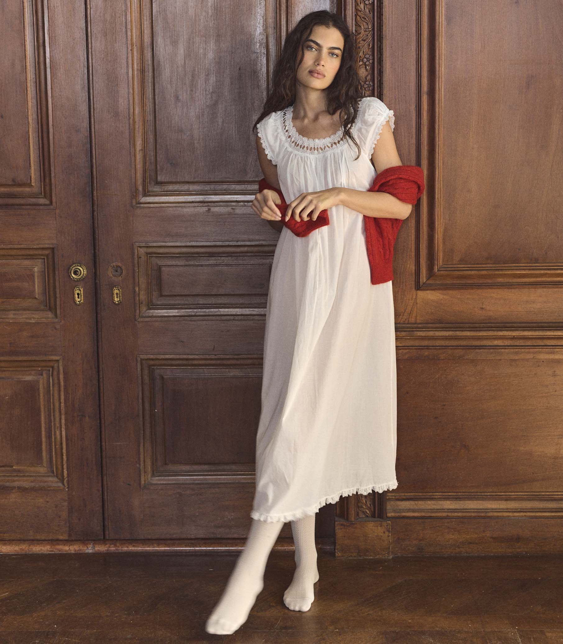 LUCILIA NIGHTGOWN -- SALT view 2
