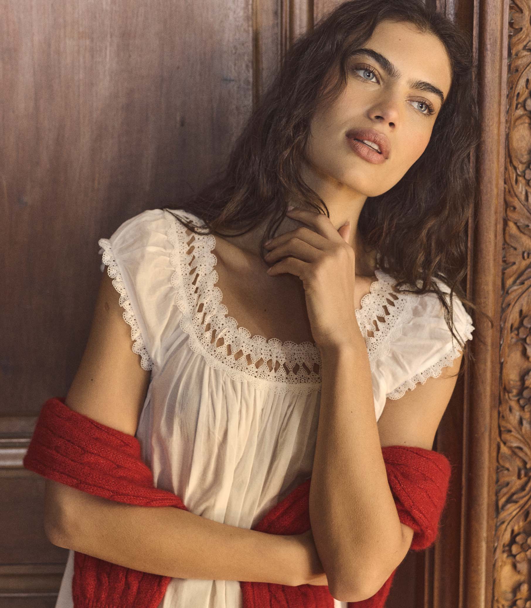 LUCILIA NIGHTGOWN -- SALT view 4
