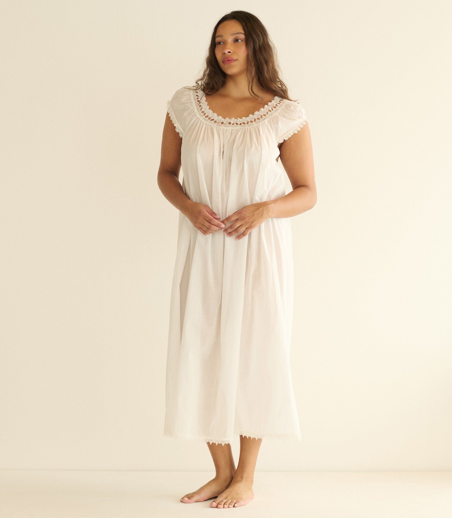 LUCILIA NIGHTGOWN -- SALT view 6
