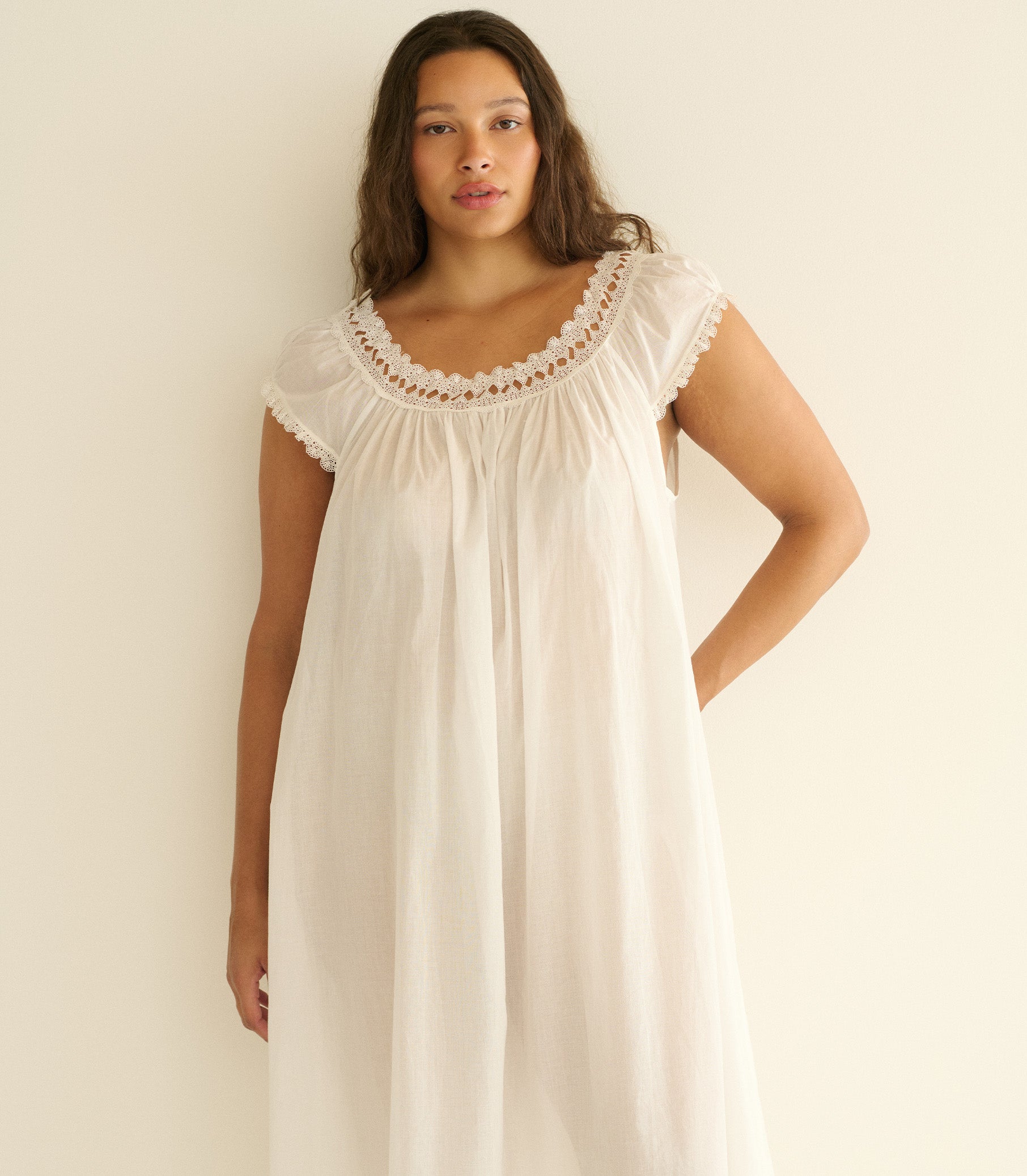 LUCILIA NIGHTGOWN -- SALT view 7
