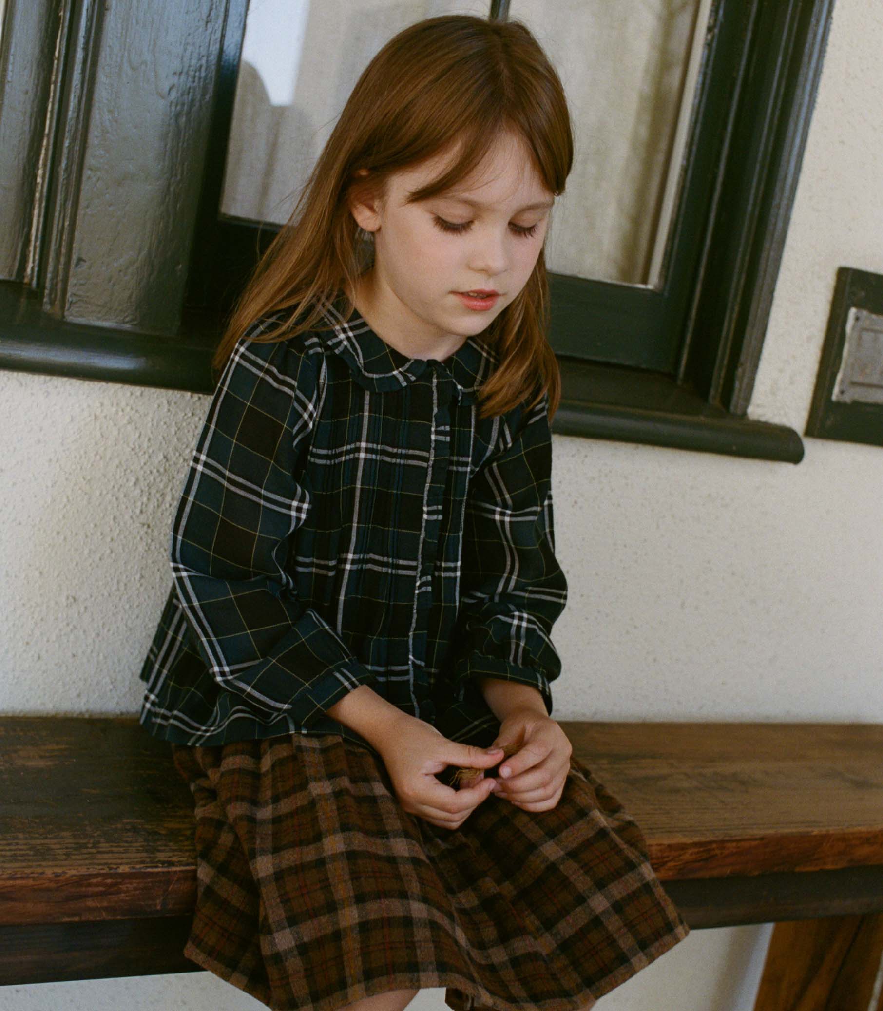 LYDIE TOP -- AMBLE PLAID view 3
