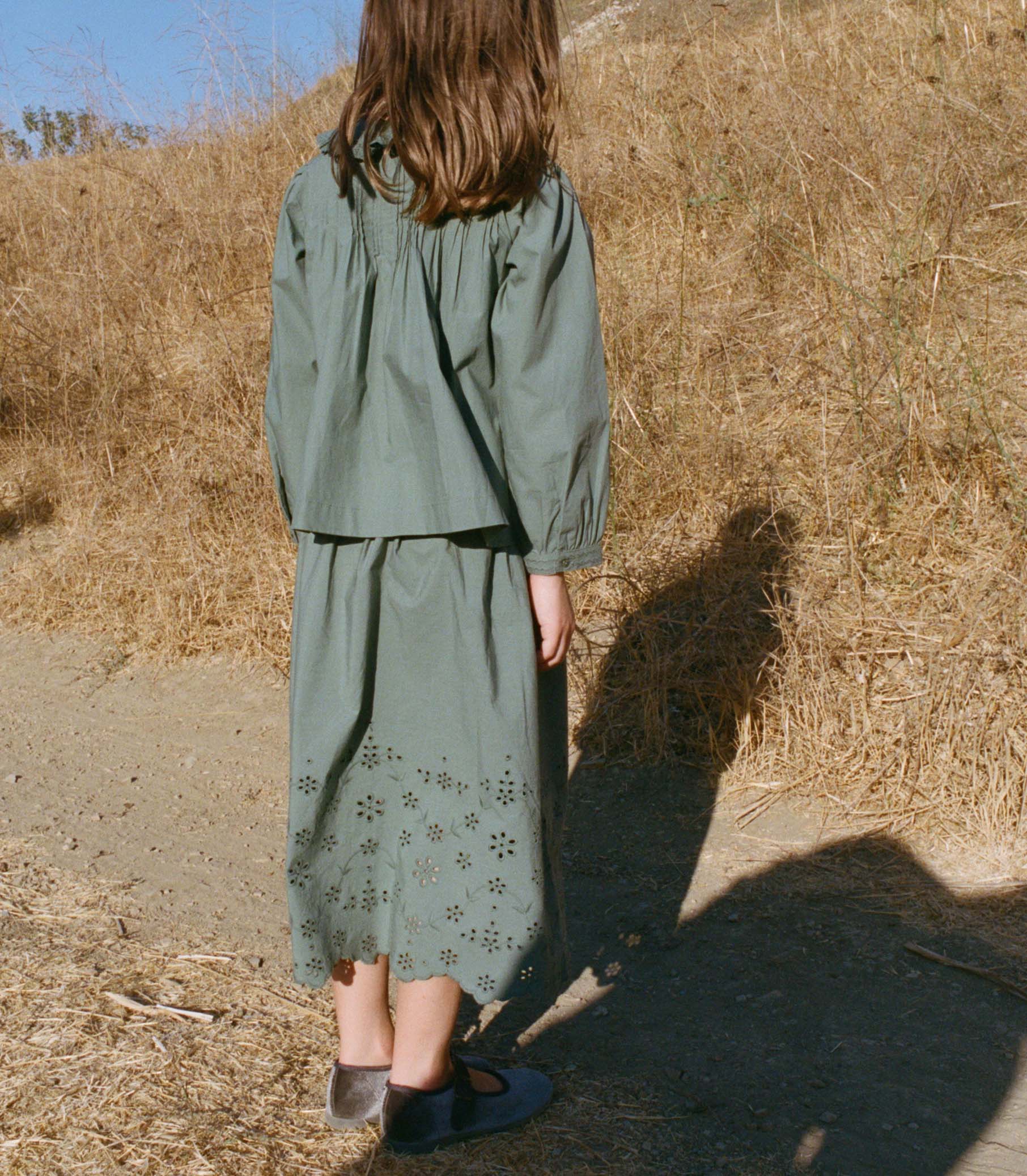 MACI SKIRT -- SOFT SPRUCE view 5
