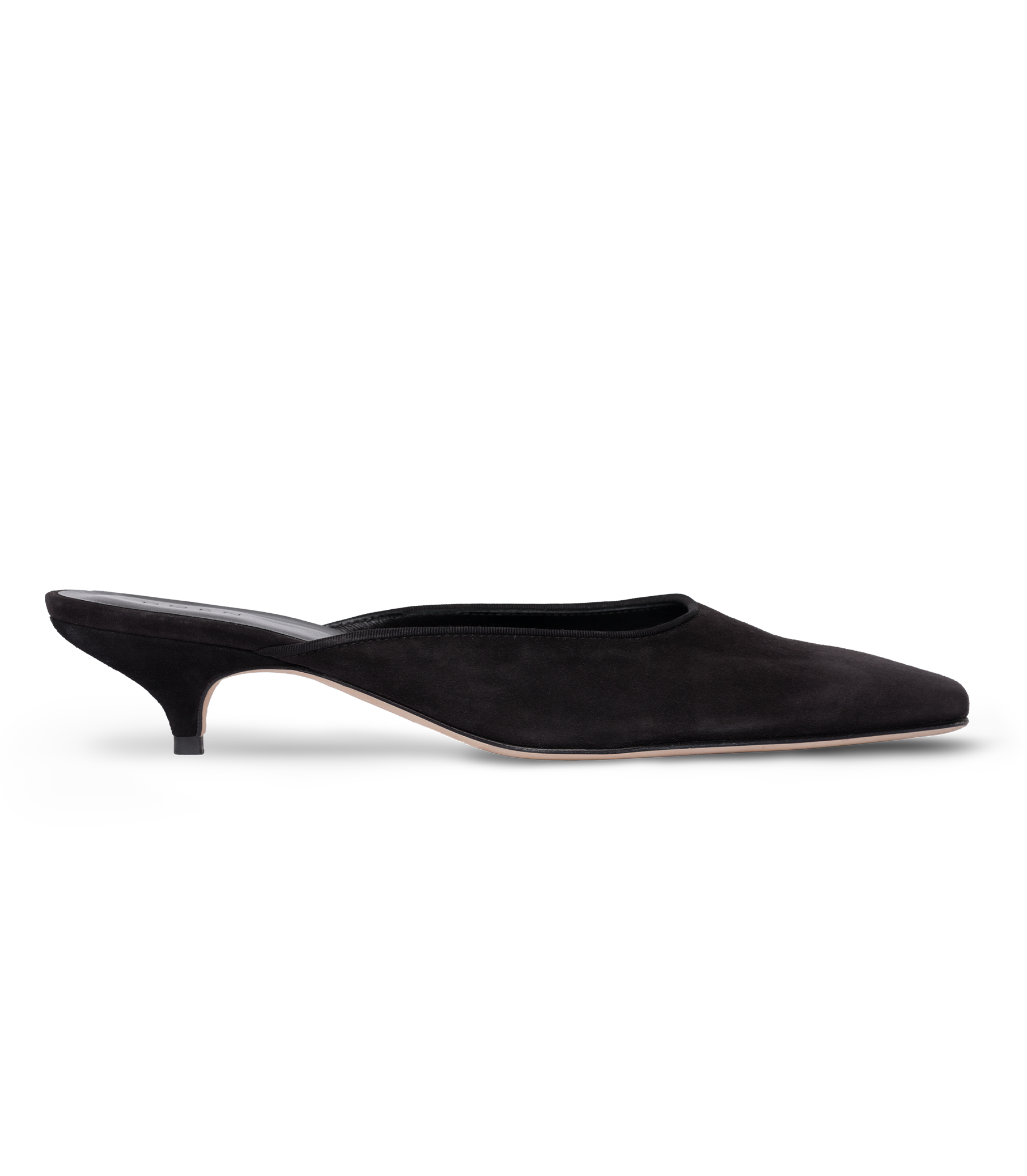MALIN MULE -- BLACK SUEDE view 4
