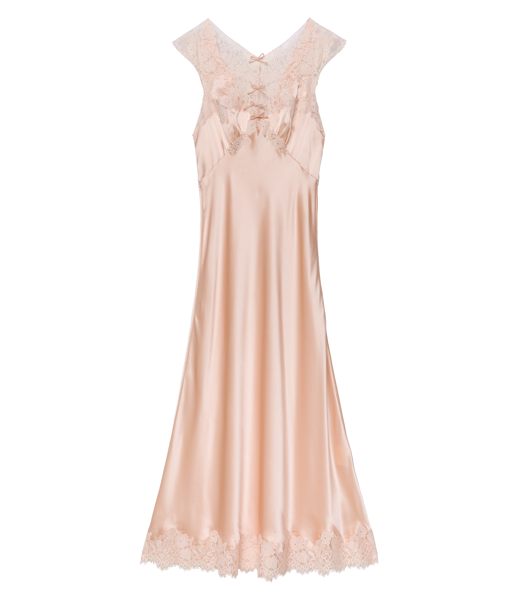 MARCELLE DRESS -- PEACH SORBET view 6
