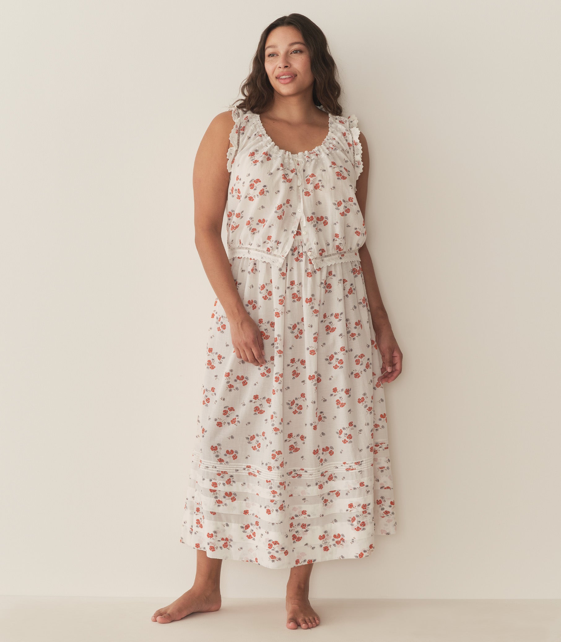 HMD -- MARCIE SKIRT -- POPPY FIELD view 3
