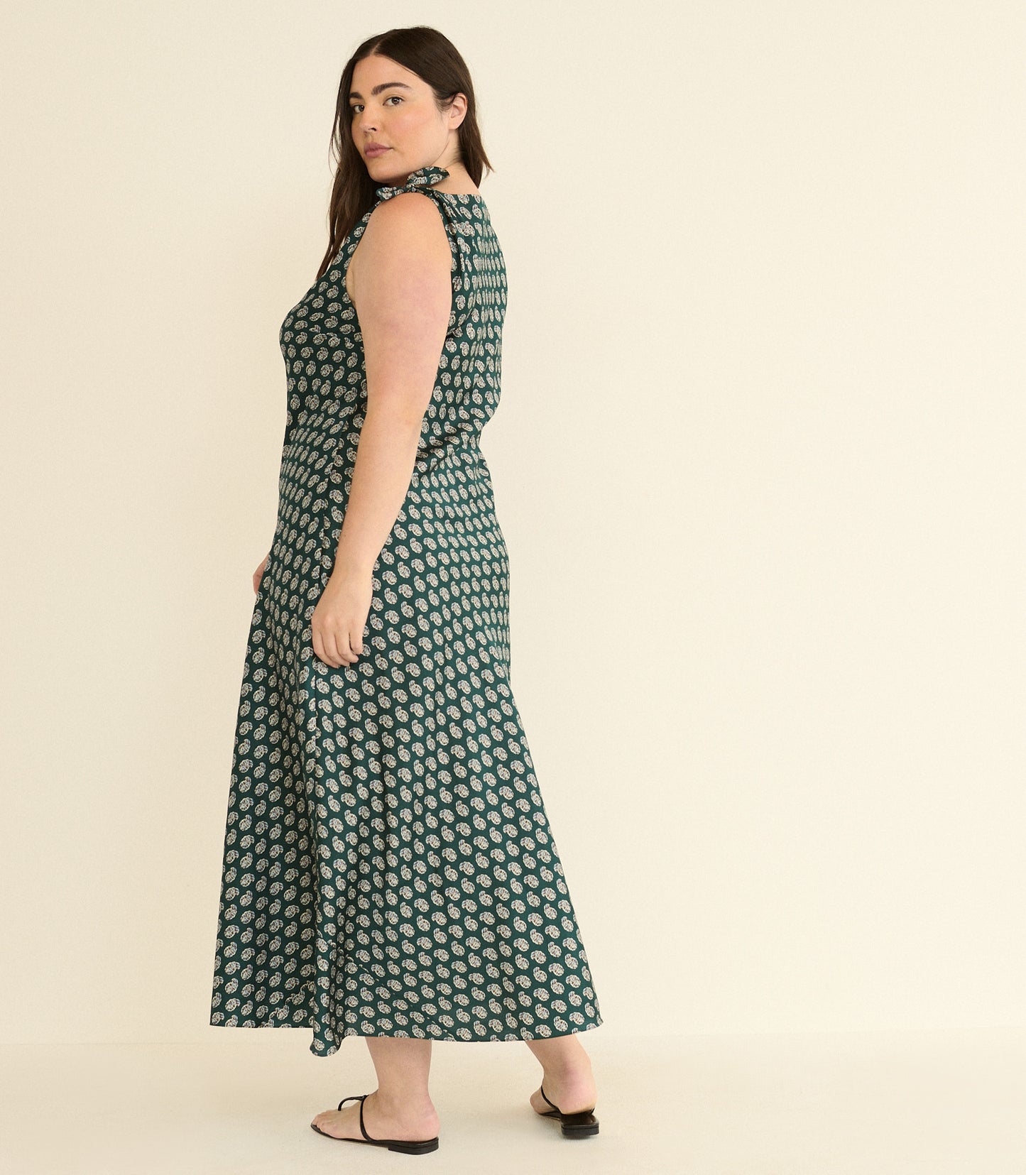MARISELLE DRESS -- CHAUMONT PAISLEY