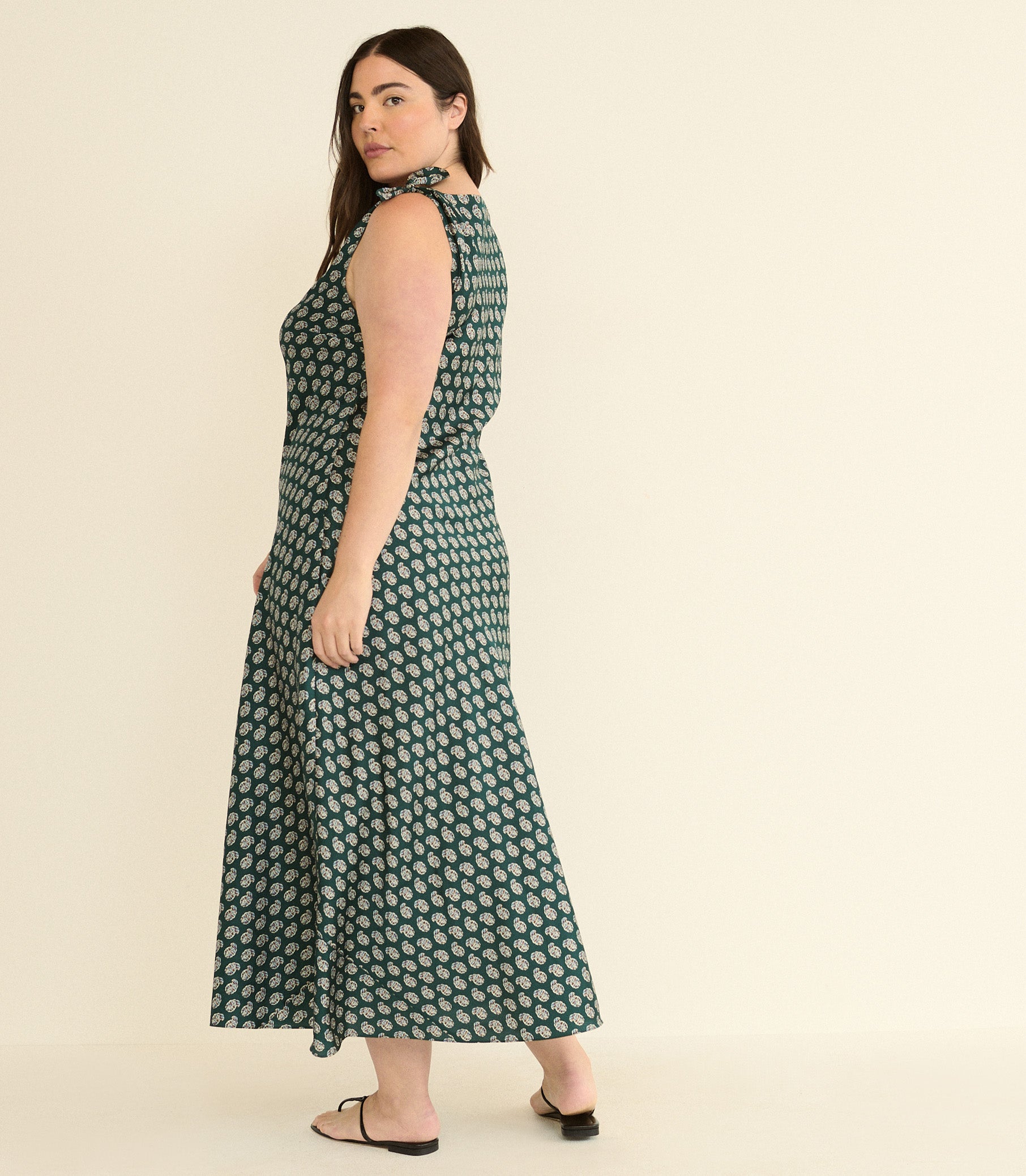 MARISELLE DRESS -- CHAUMONT PAISLEY view 10
