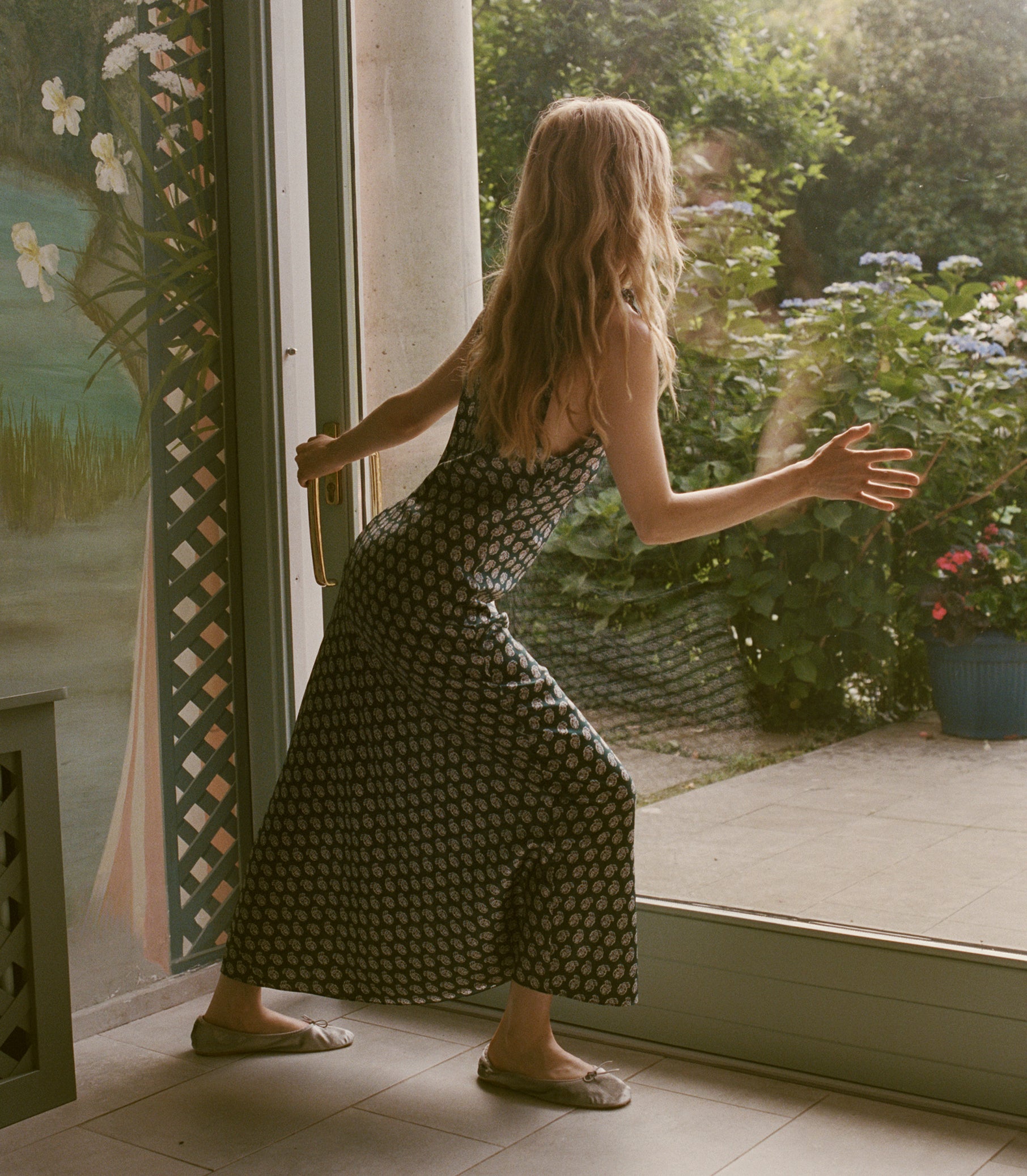 MARISELLE DRESS -- CHAUMONT PAISLEY view 5
