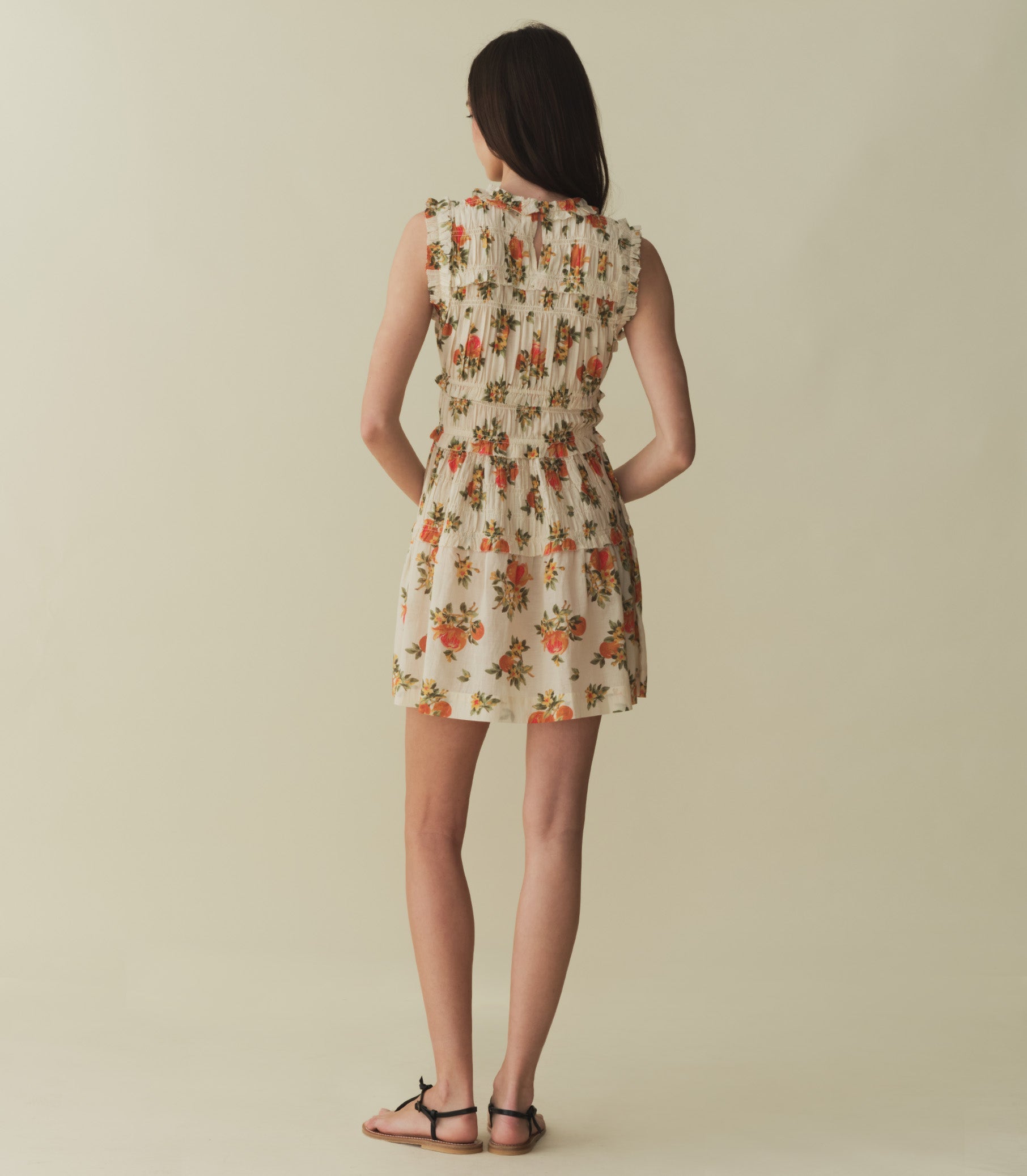 HMD -- MARTHA DRESS -- ORANGERIE FLORAL view 4
