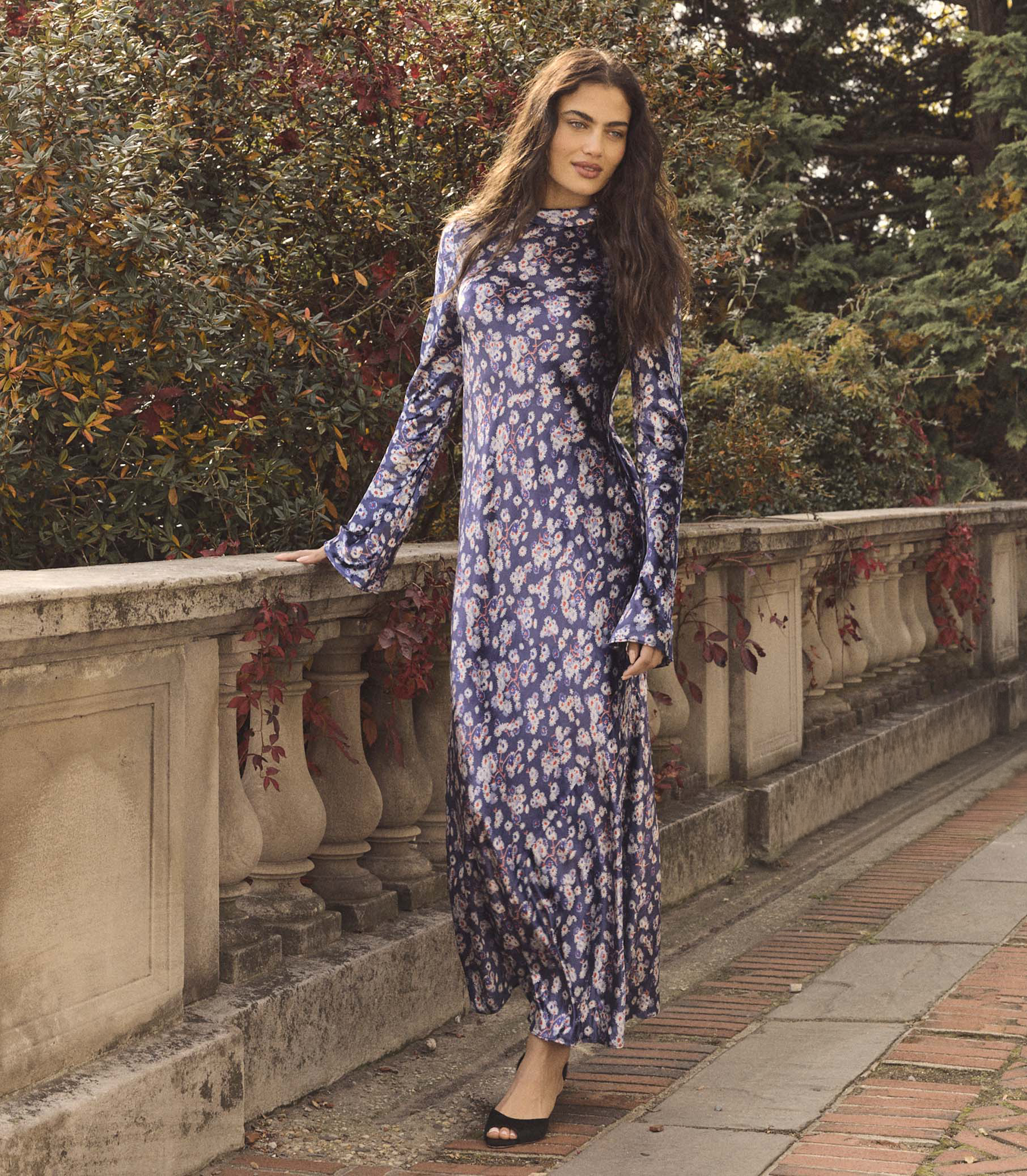 MAURICIA DRESS -- WINDSWEPT DAISIES view 6
