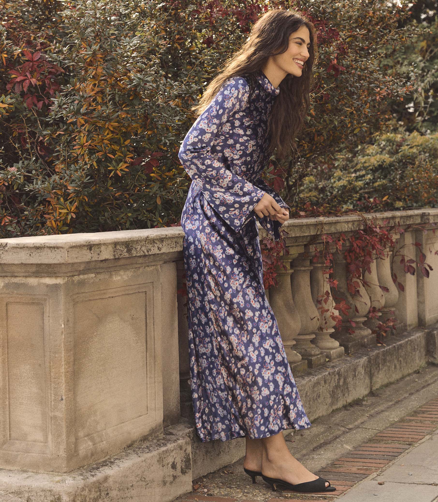 MAURICIA DRESS -- WINDSWEPT DAISIES view 5
