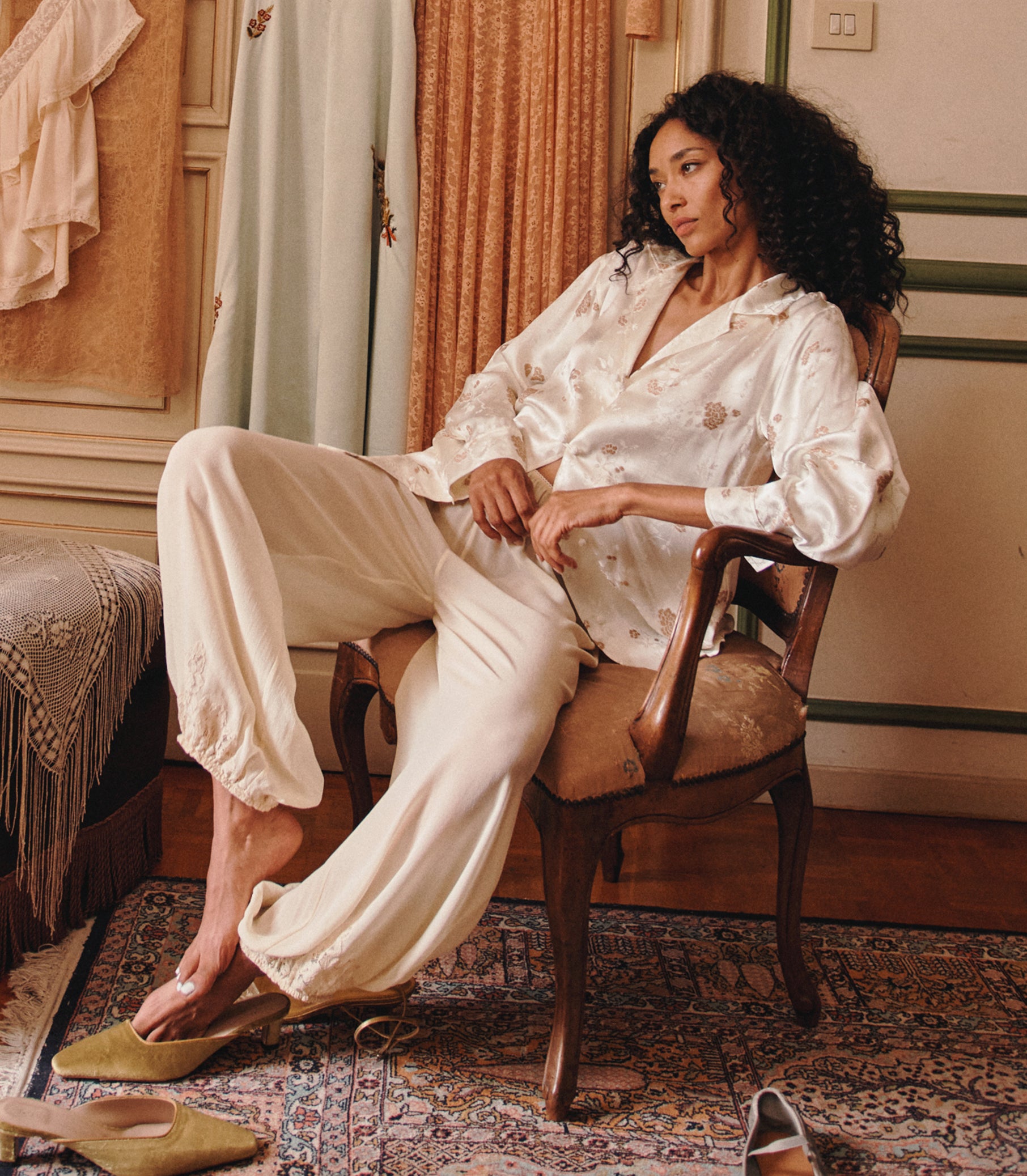MAURISE TOP -- FRESCO TAPPEZZERIA JACQUARD view 4
