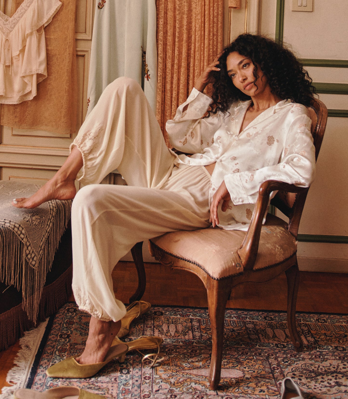 MAURISE TOP -- FRESCO TAPPEZZERIA JACQUARD
