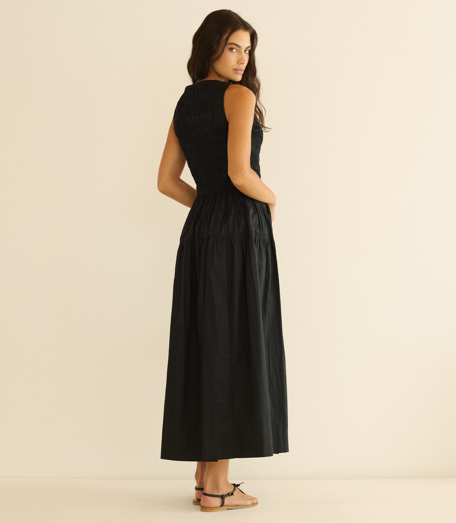 MELIE DRESS -- BLACK view 5
