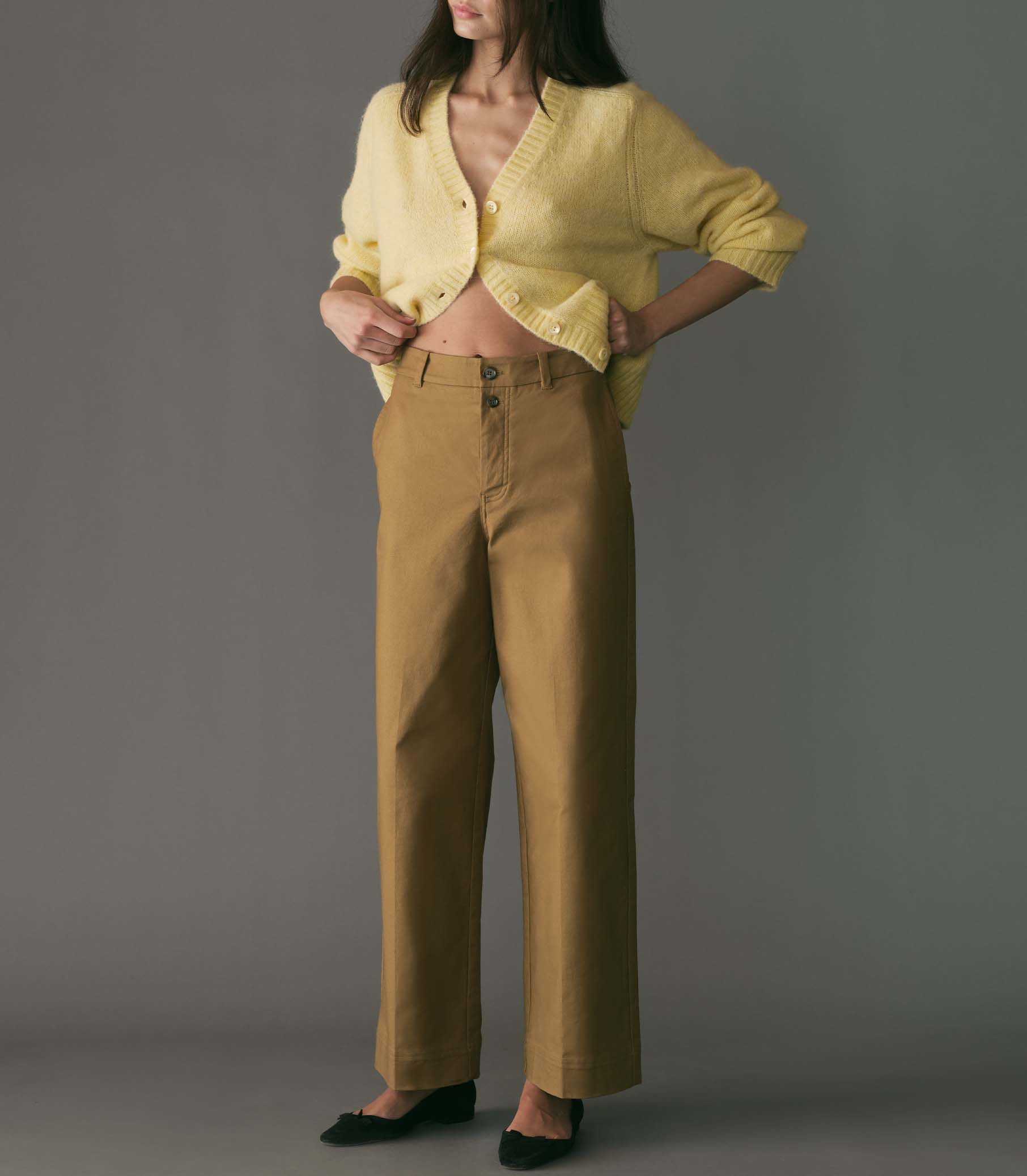 HMD -- SOLENE PANT -- ANTLER view 2
