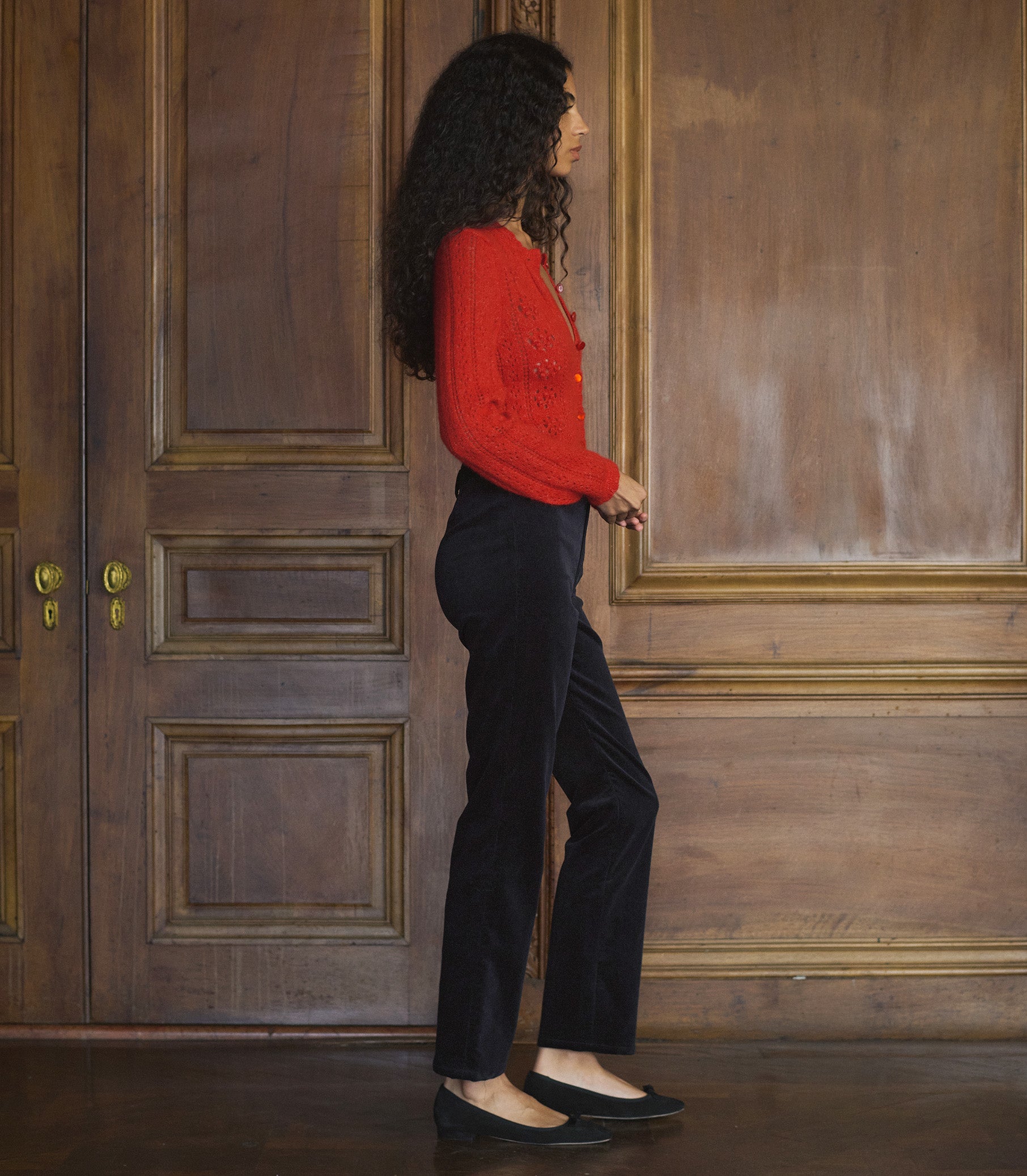 NADINE PANT -- BLACK view 6
