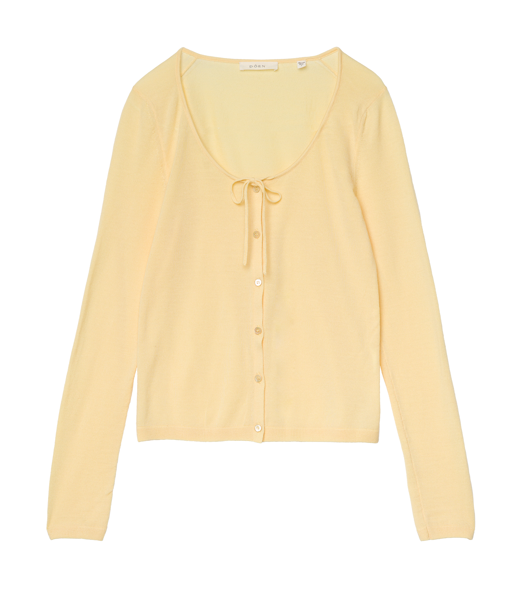 NAIDA CARDIGAN -- CITRONE view 4
