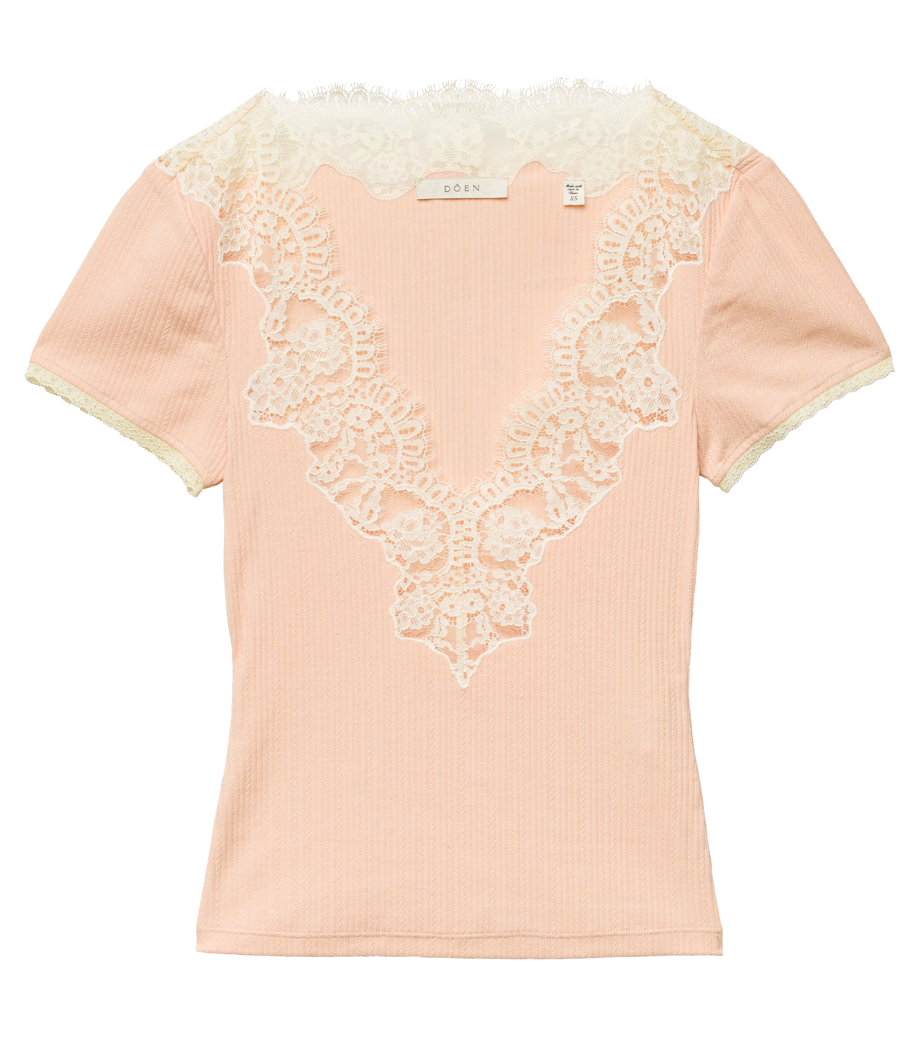 NALIA TEE -- LIGHT PEACH SORBET view 9
