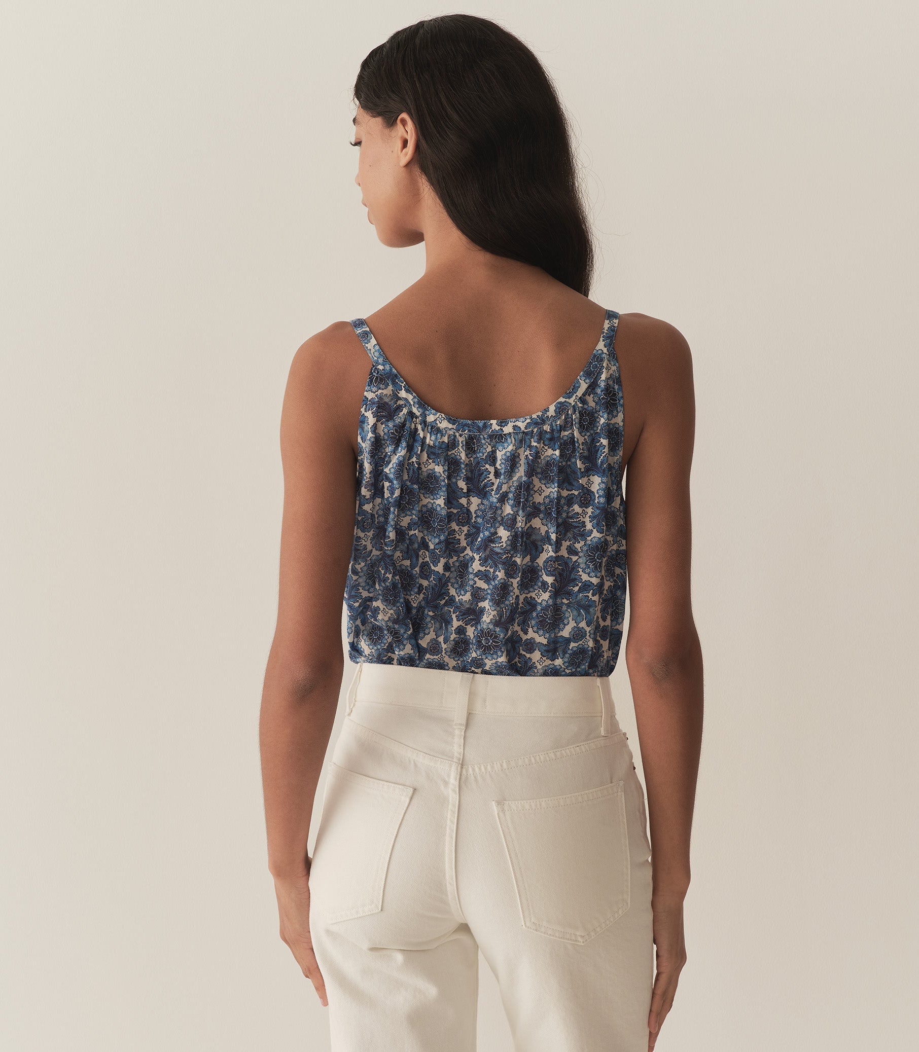 HMD -- NALINA TOP -- BLEU SOLEIL FLEURIT view 3

