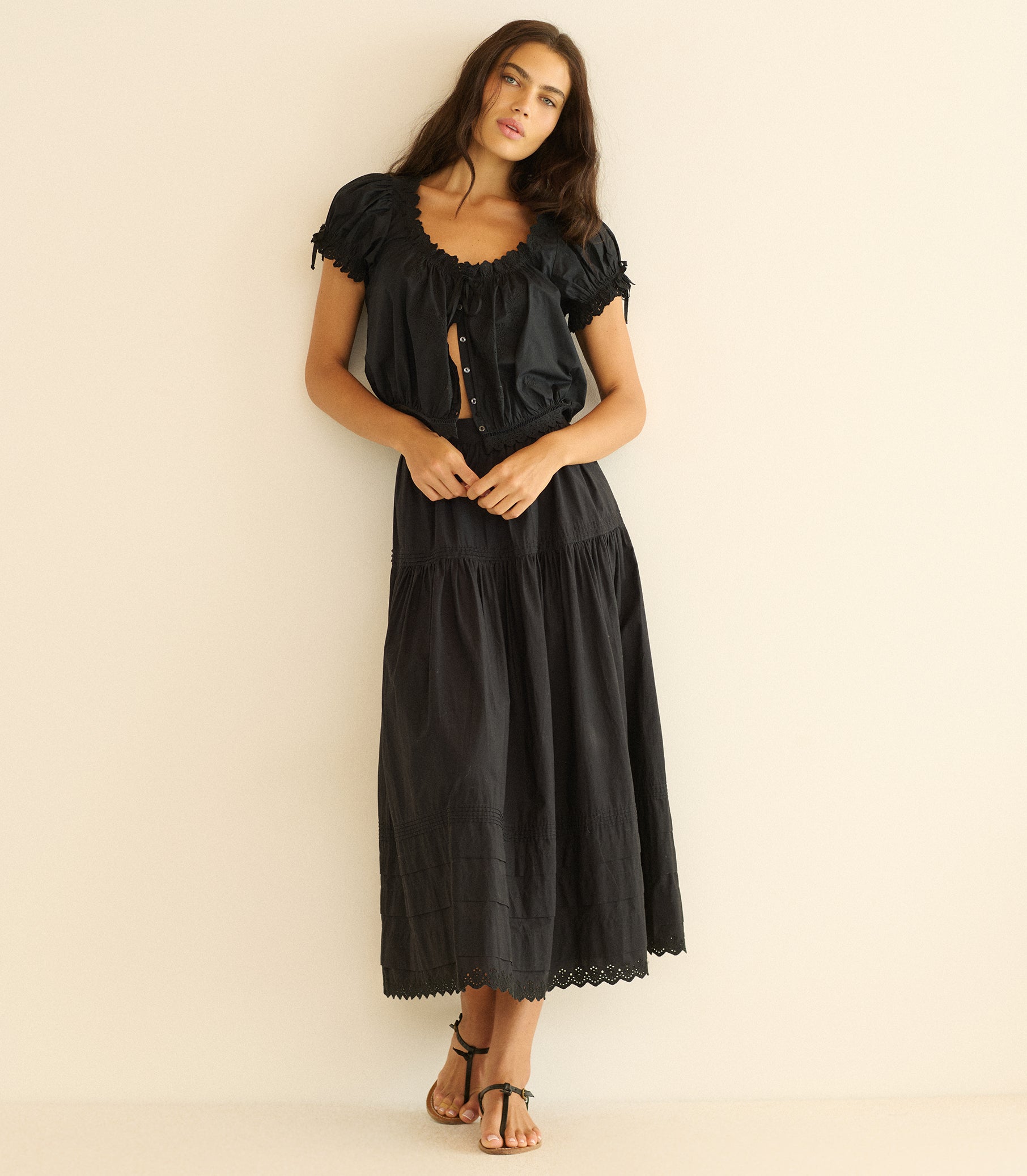SEBASTIANE SKIRT -- BLACK view 8
