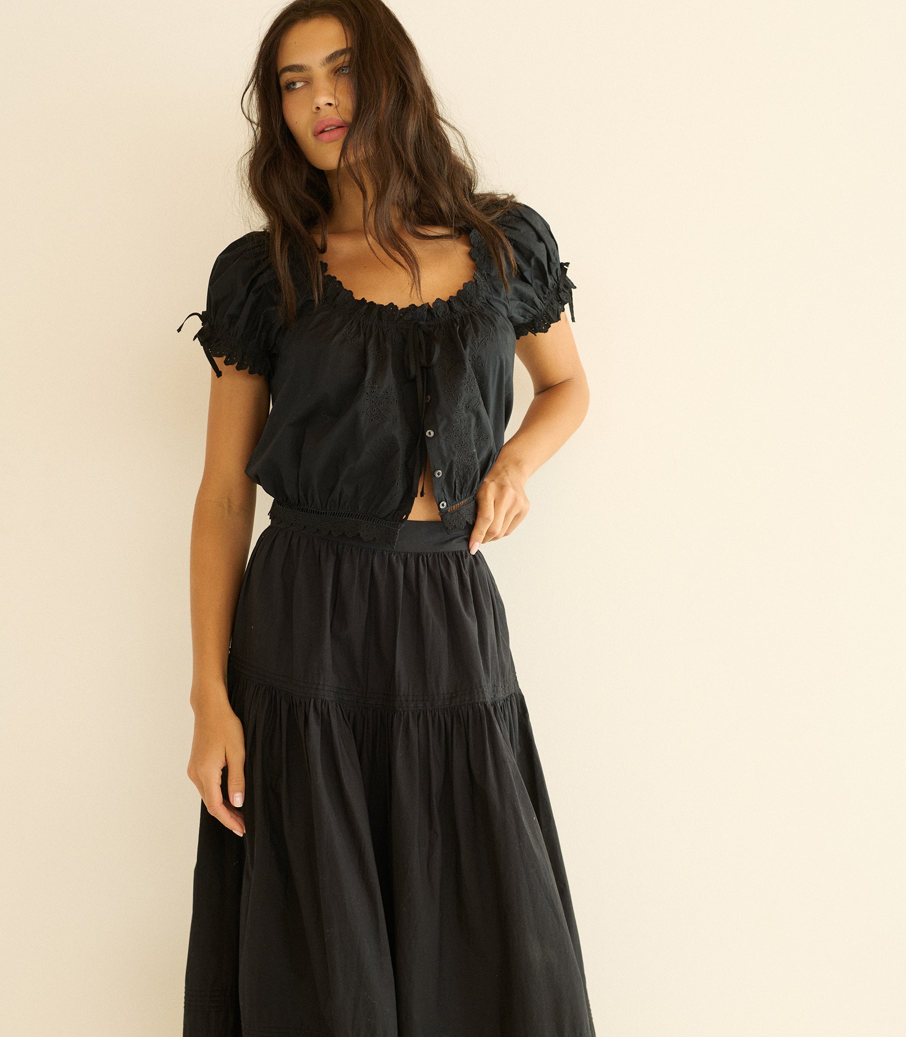 NERA TOP -- BLACK view 2
