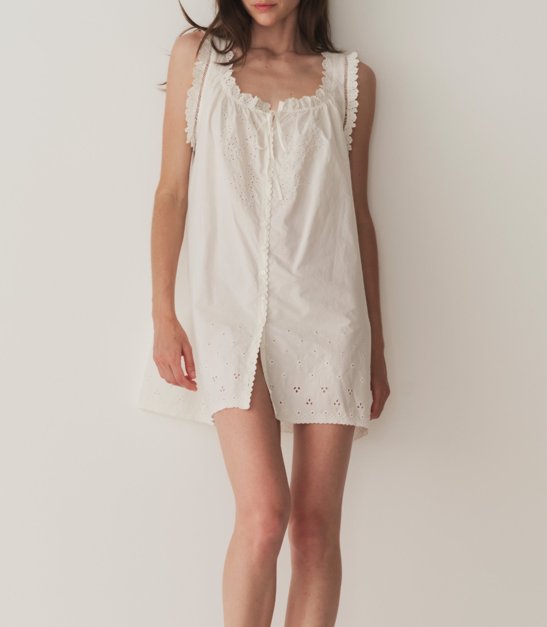 HMD -- NESSIE DRESS -- SALT view 1

