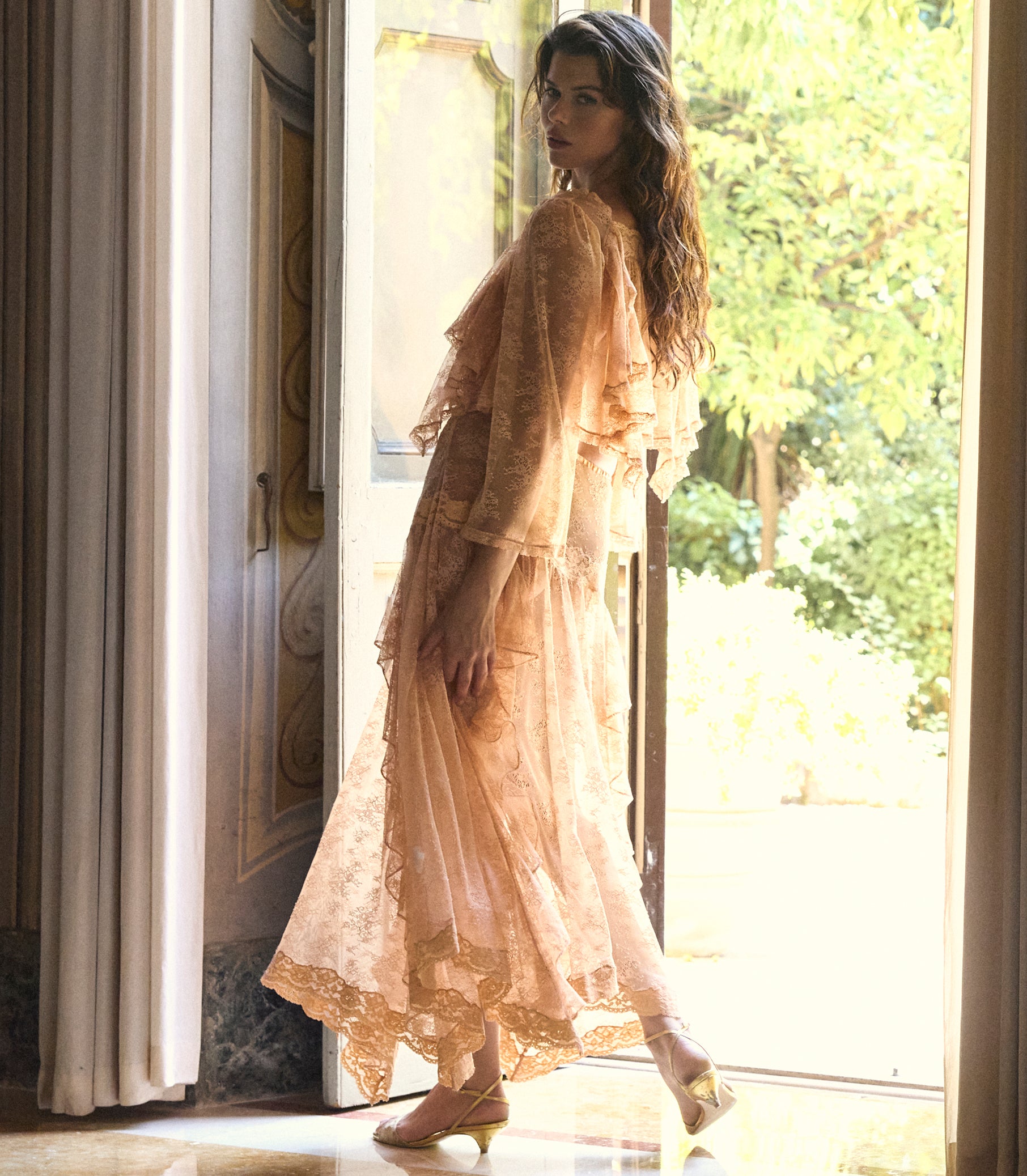 NOELLIE SKIRT -- TOASTED ALMOND view 5
