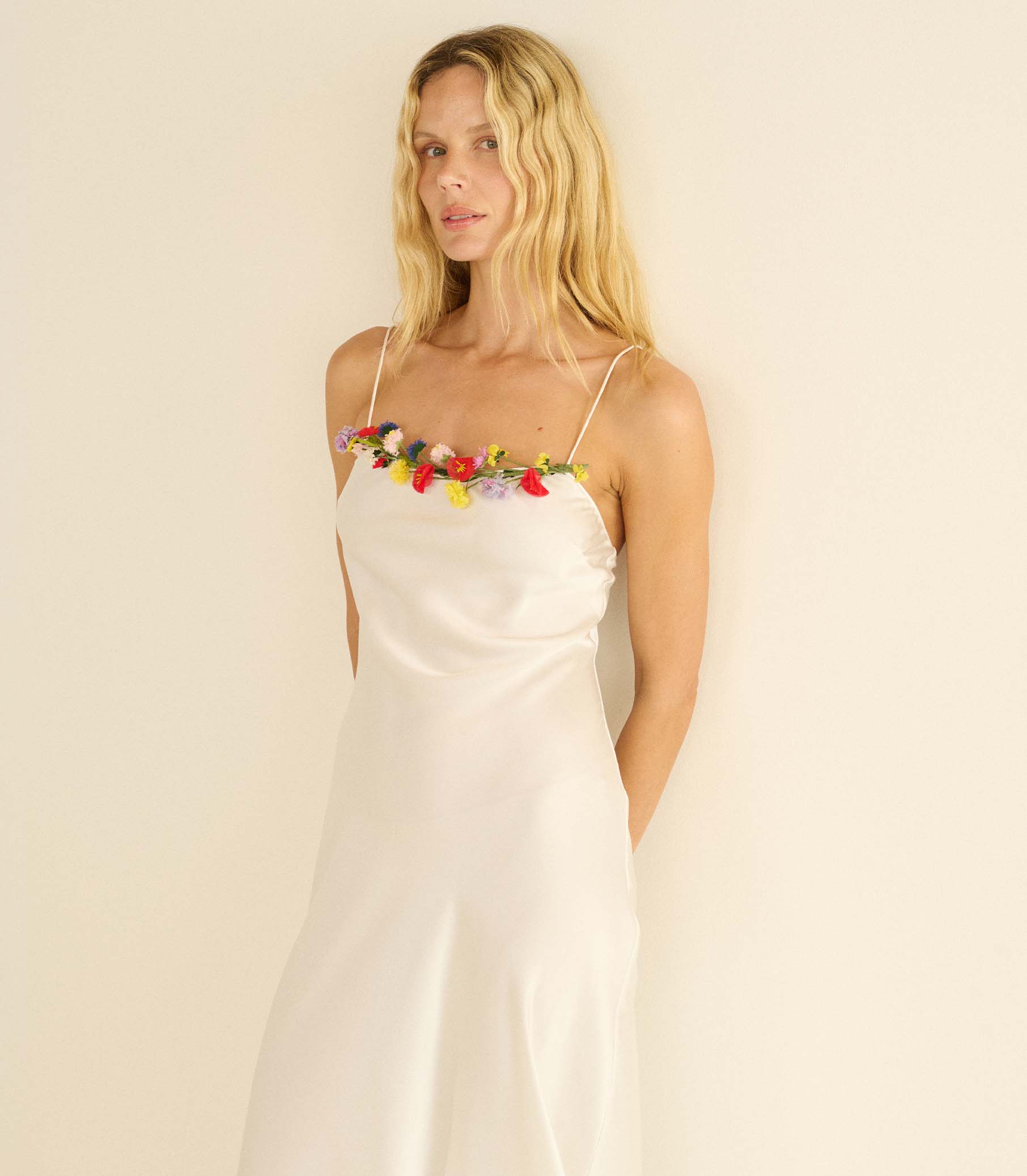 OLEANDER DRESS -- SALT view 4
