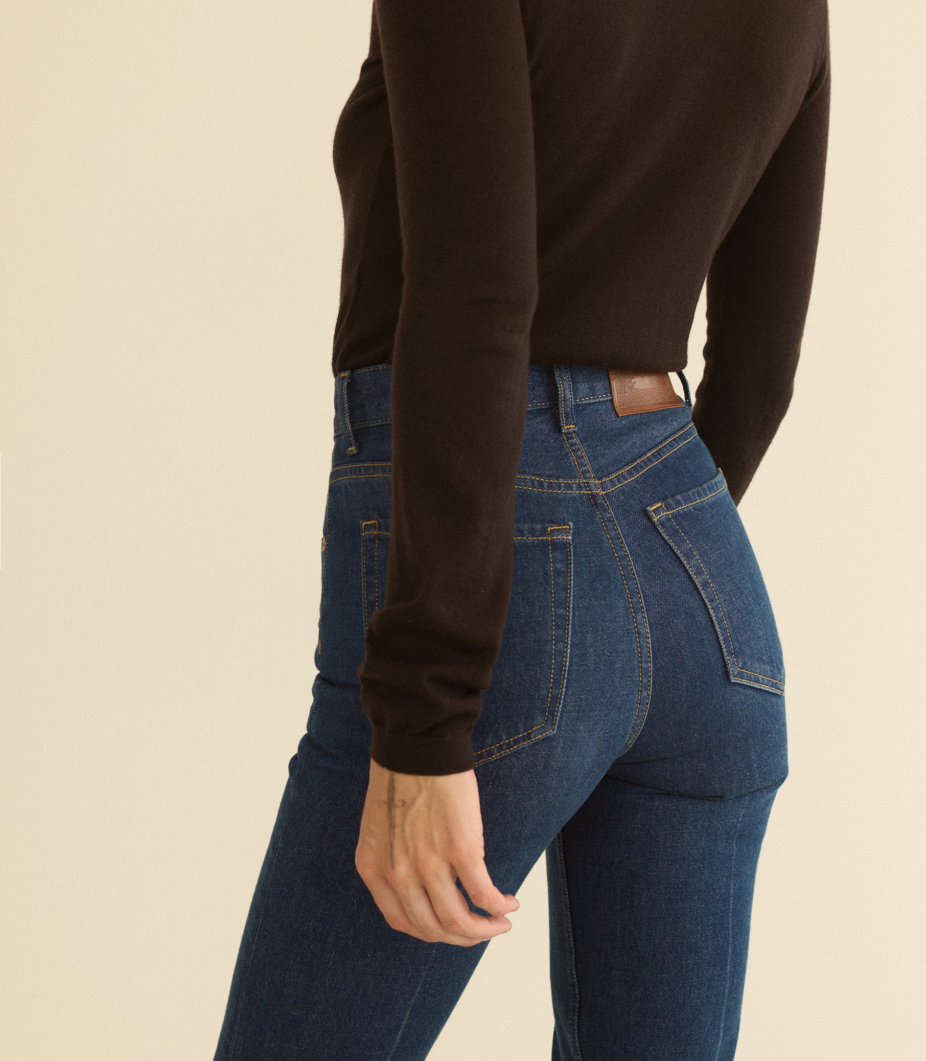 ONDINE JEAN -- CAVALAIRE DARK WASH view 5
