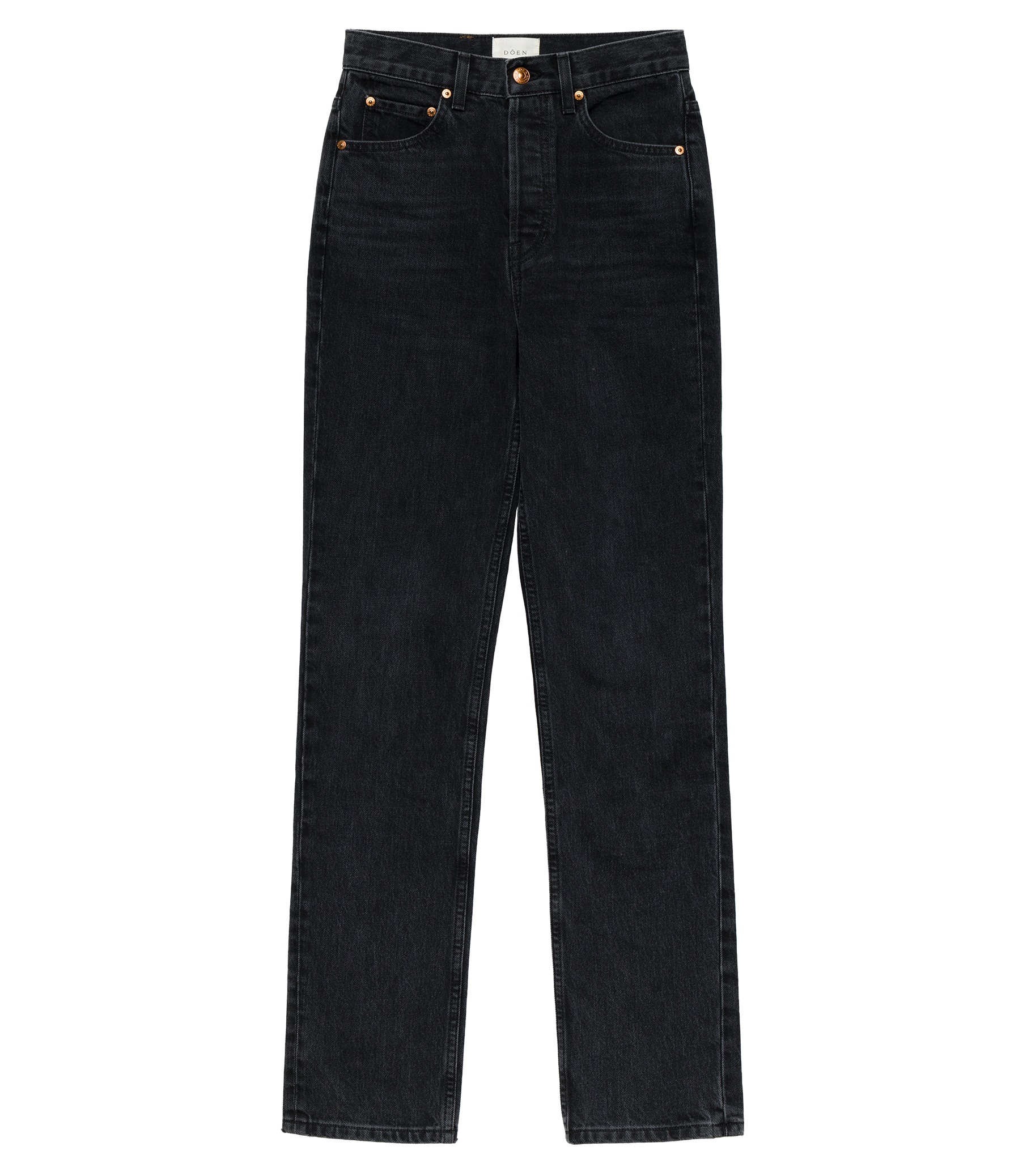 ONDINE JEAN -- COAL BLACK WASH view 9
