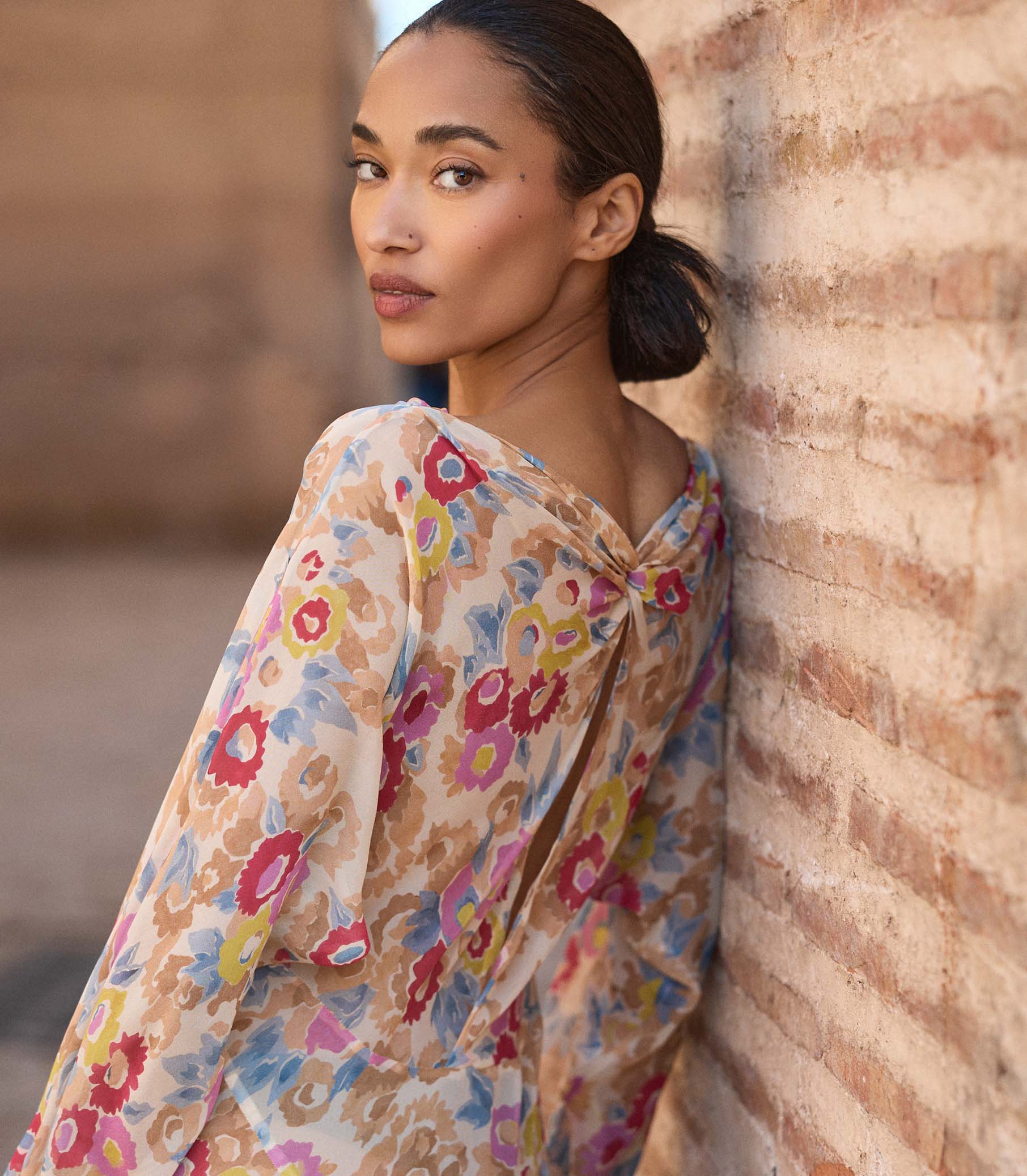 OPHELIA DRESS -- JARDIN DE CAMELIAS view 5
