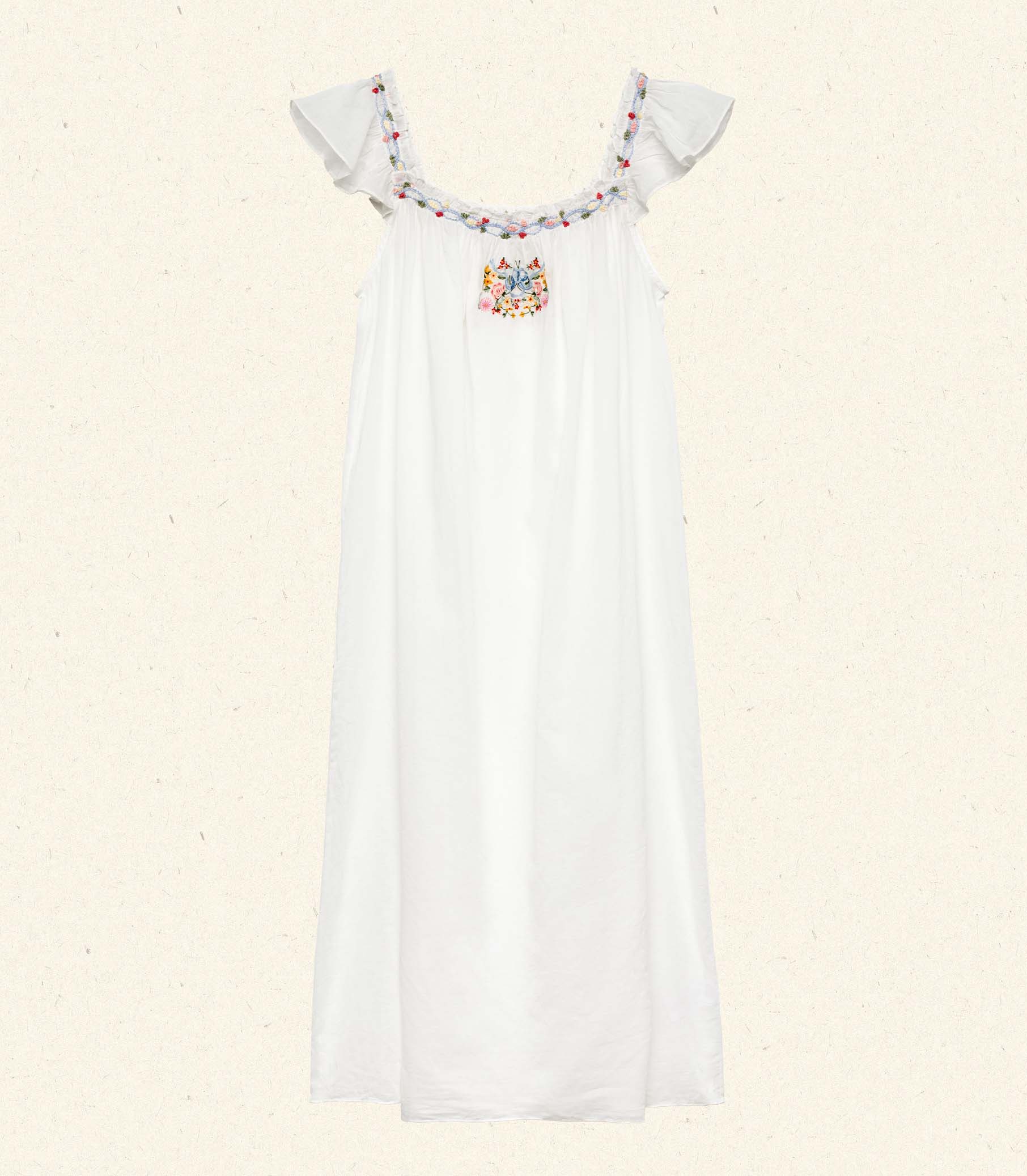 HMD -- ORELLE NIGHTGOWN -- SALT view 7
