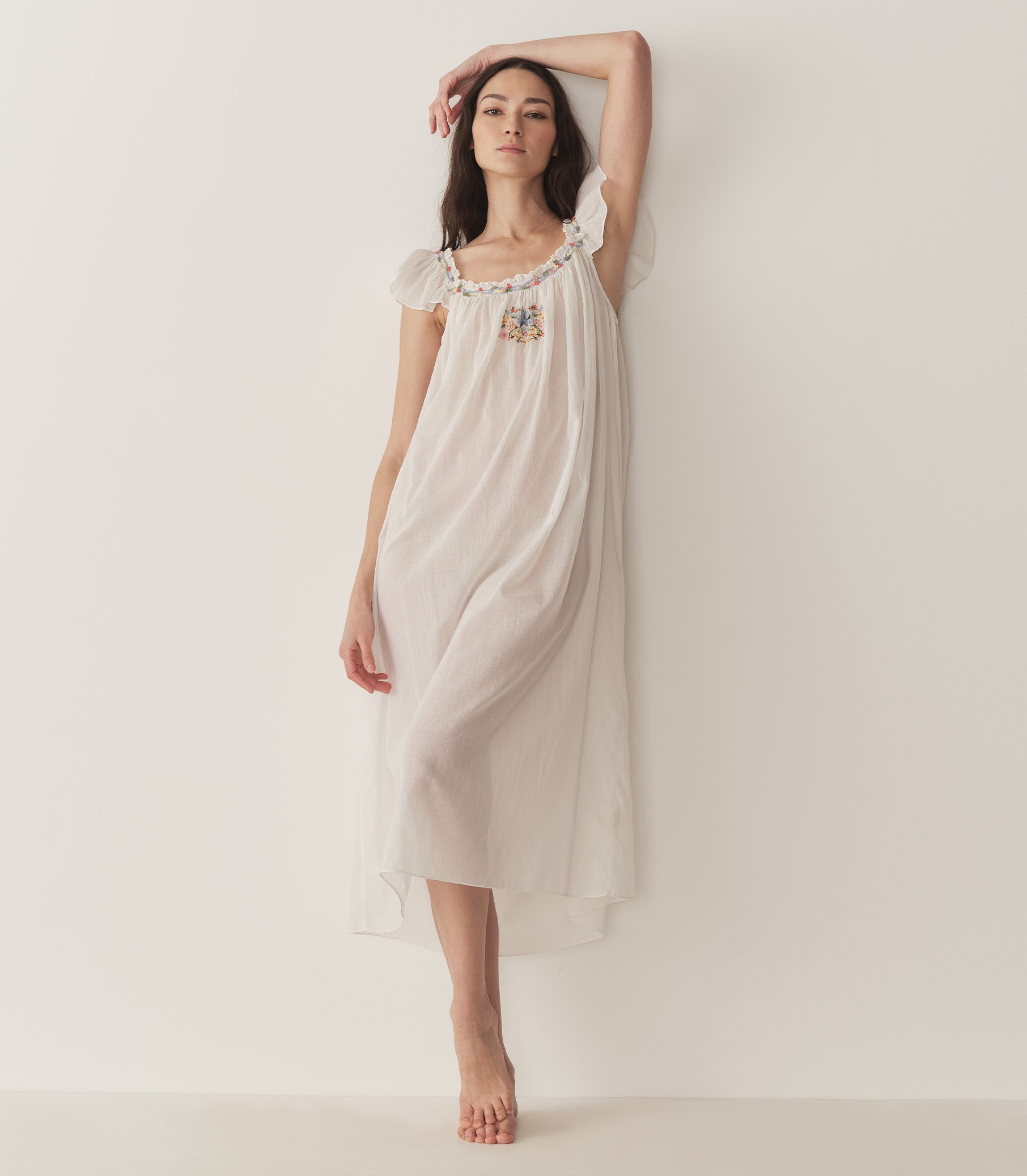 HMD -- ORELLE NIGHTGOWN -- SALT view 2
